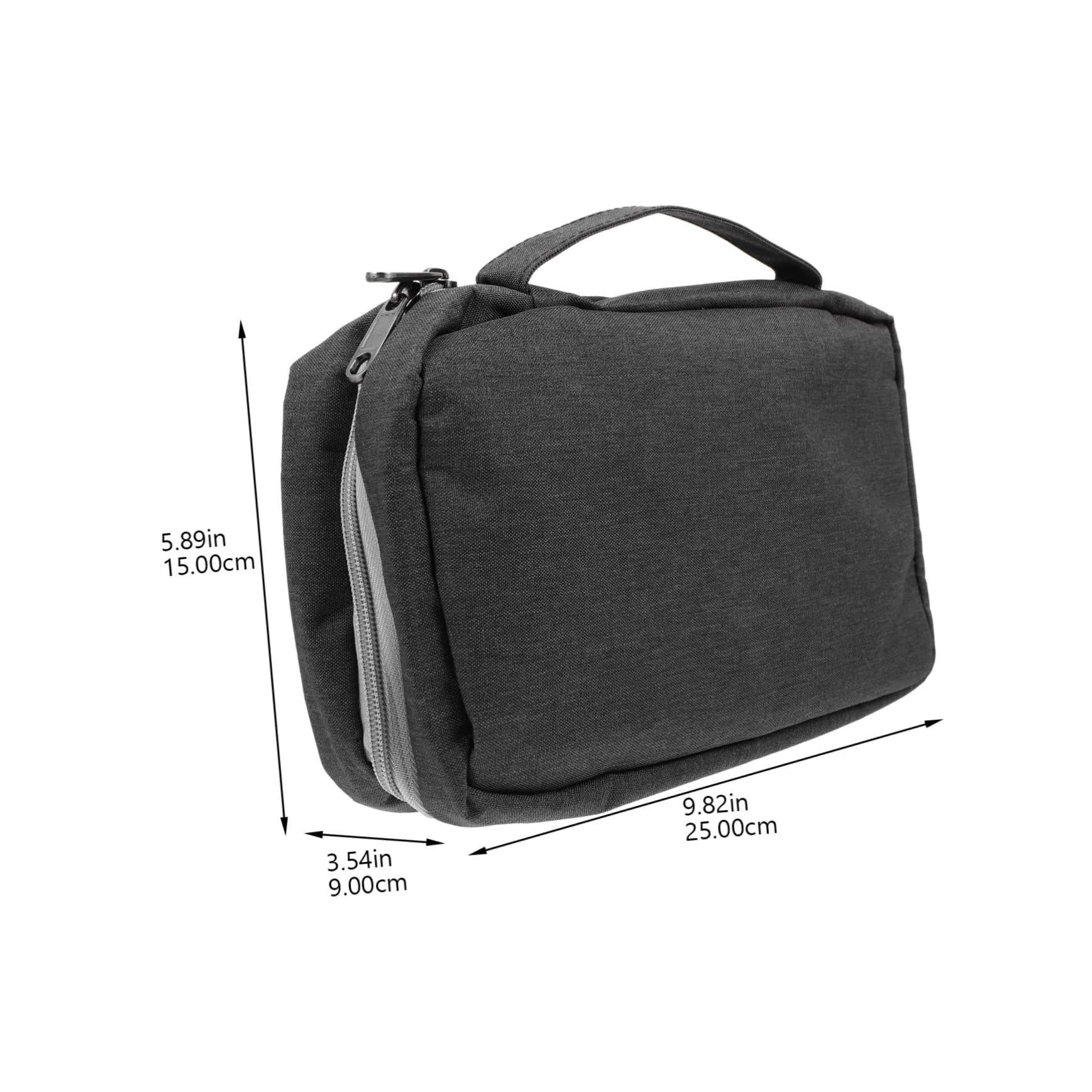 Waterproof Travel Makeup Bag - Cosmetic Organizer with Zipper, Toiletry Bag for Women & Men - Perfect for Airplane, Gym, and Vacation Essentials Storage