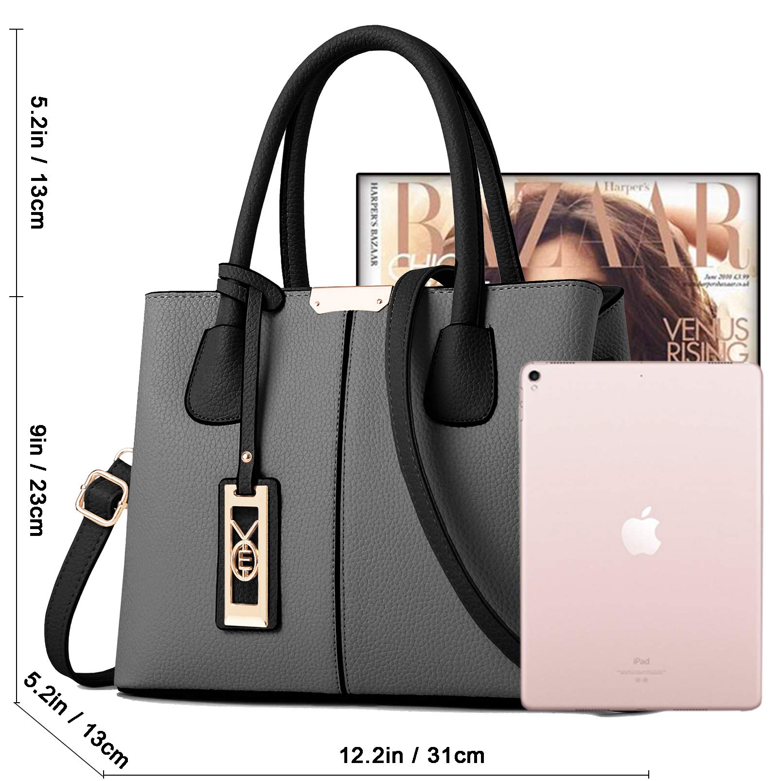 Stylish Women's Purses & Handbags - Fashion Shoulder Tote Bags & Top Handle Satchels for Work, Travel & Everyday Use