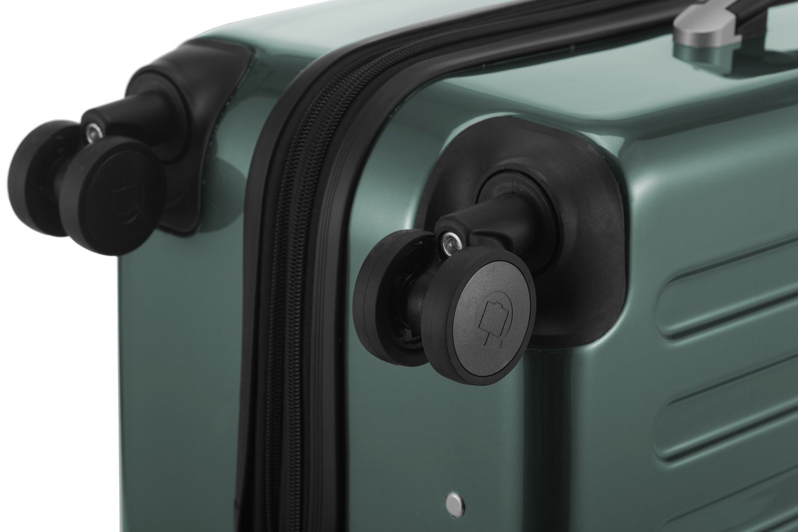 Premium 3-Piece Dark Green Luggage Set - Durable Spinner Suitcases for Travel, Business Trips & Vacations | Lightweight & TSA-Approved