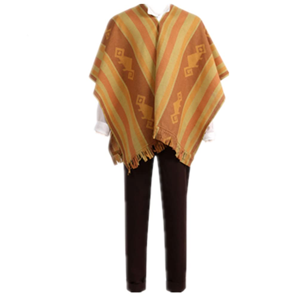 **Camilo Cosplay Costume Set - Shirt, Cloak & Pants Outfit for Halloween, Carnival, Anime Conventions & Themed Parties**