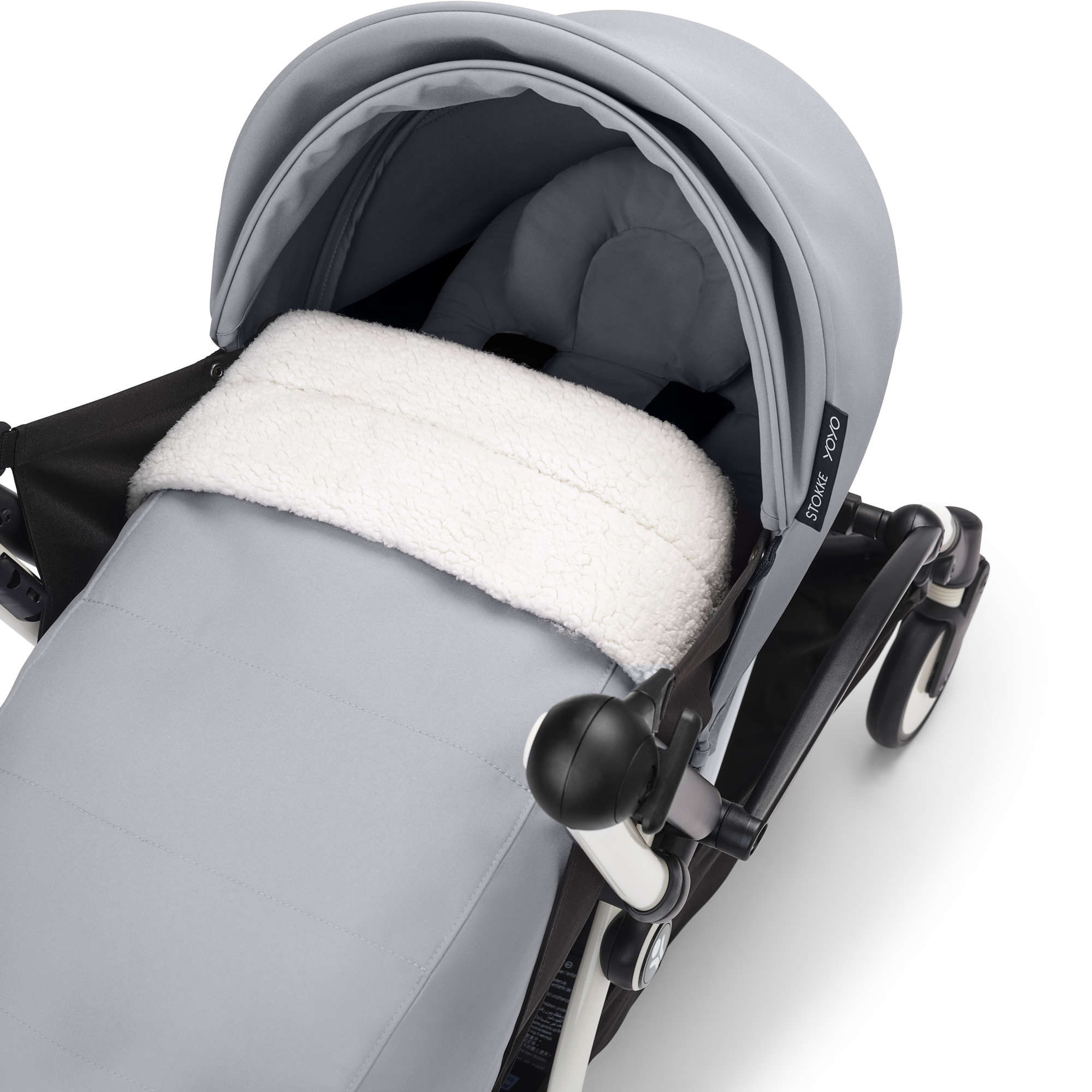 Stokke YOYO 0+ Newborn Baby Stroller - Lightweight Compact Travel Stroller for Infants & Toddlers - Perfect for Air Travel, City Walks & Everyday Use