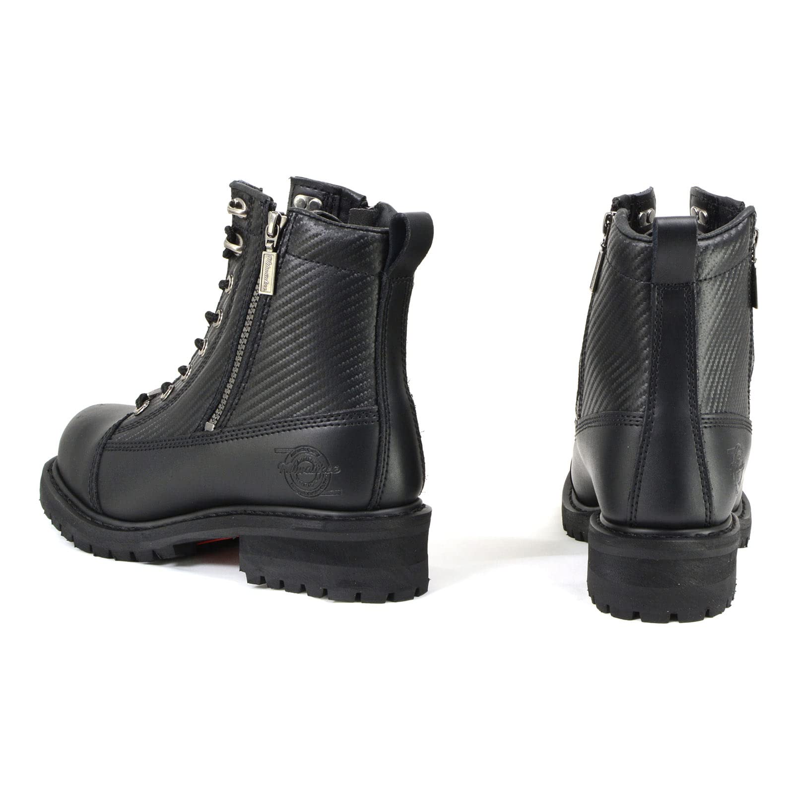 Premium Accelerator Leather Motorcycle Boots for Men - Durable & Comfortable Riding Boots for Long-Distance Touring & Cruising