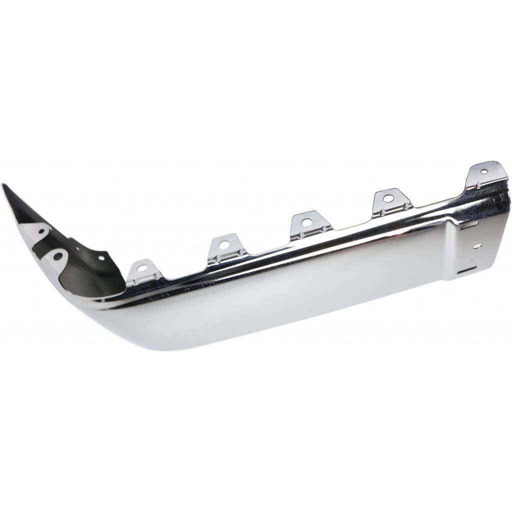 GMC Sierra 1500 2007-2012 Driver Side Rear Bumper End - Chrome Finish Replacement for GM1104149, 15284307 | Perfect for Off-Roading & Truck Restoration Projects