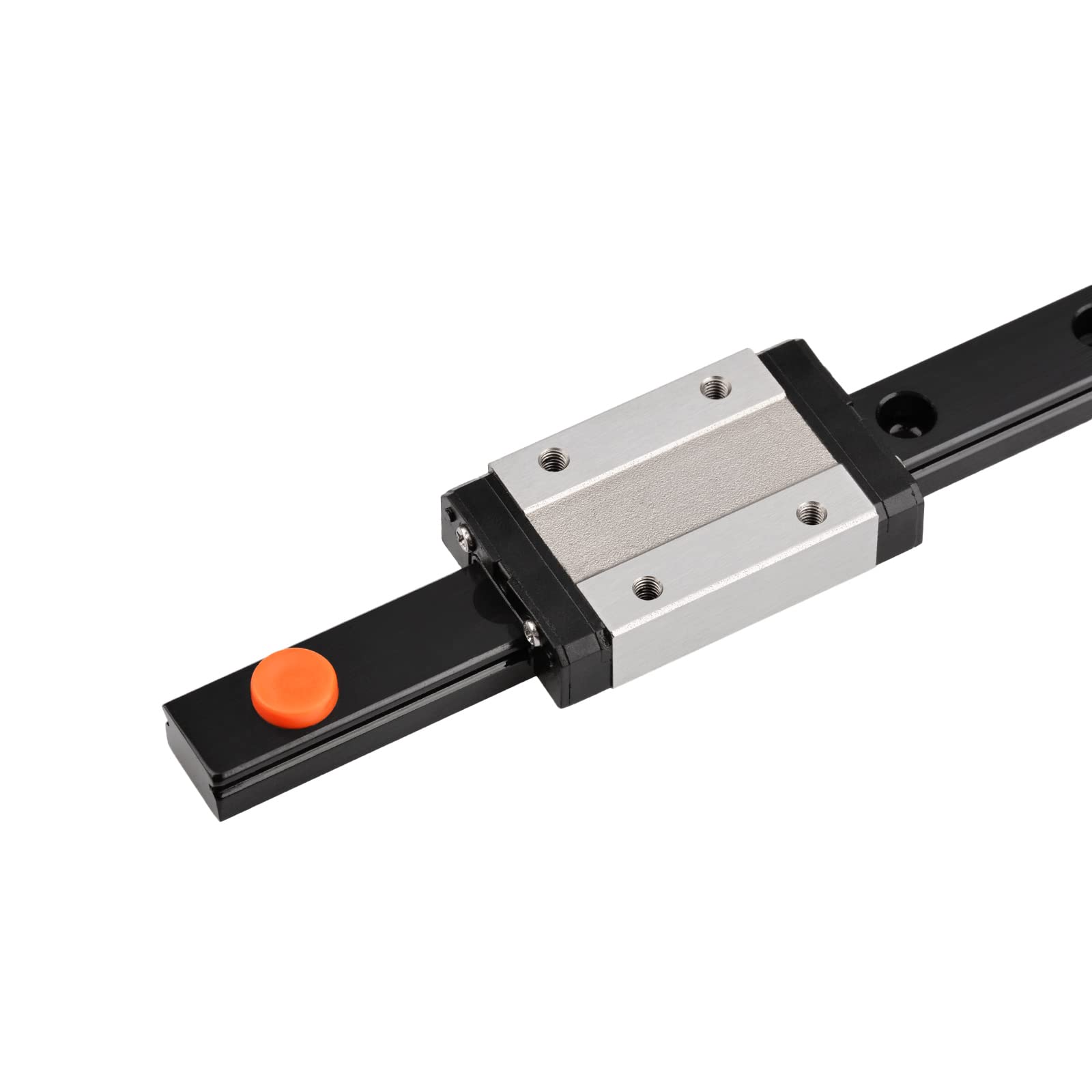 MGN12H 450mm Linear Rail (17.71 Inch) with Steel Carriage Block - High Precision Guide for DIY 3D Printers, CNC Machines & Robotics Projects | Smooth Motion for X/Y Axis & Automation Equipment