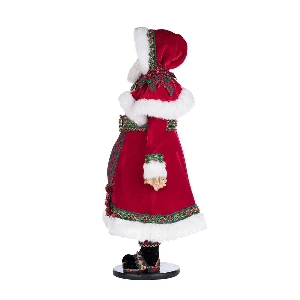 Christopher Magic Santa Doll by Katherine's Collection - Festive Holiday Decoration & Christmas Gift for Kids & Collectors