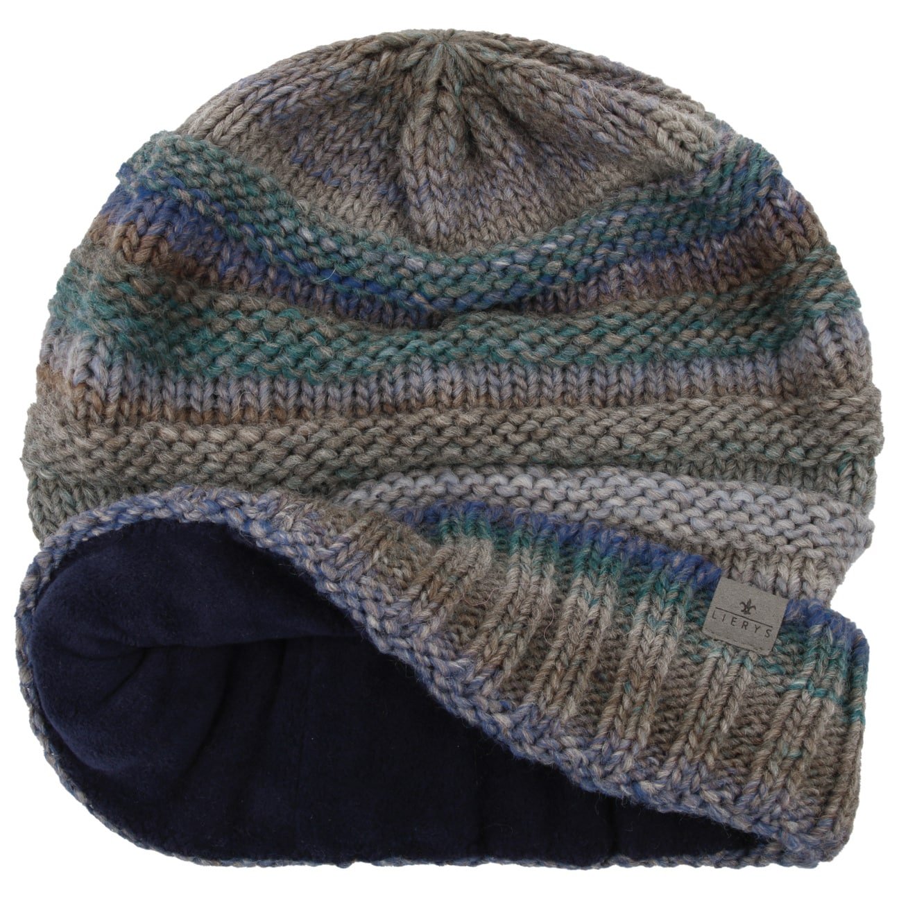 Lierys Bernardo Beanie - Fleece-Lined Winter Hat with Foldable Cuff for Men & Women - Perfect for Skiing, Snowboarding & Cold Weather Outdoor Activities