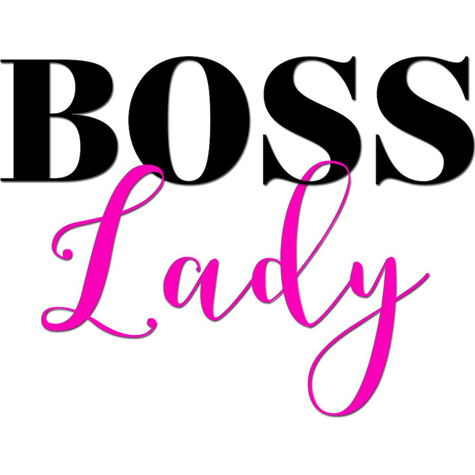 Boss Lady Ceramic Coffee Mug 11 oz (325 ml) - Inspirational Office Gift for Women, Perfect for Tea, Coffee & Hot Drinks at Work or Home