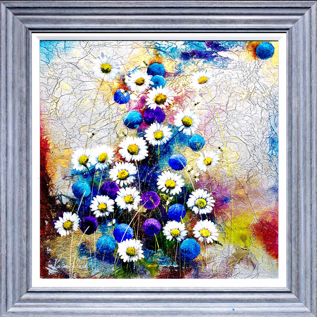 Alliums and Daisies Original Floral Art Print - Perfect for Home Decor, Wall Art & Gift Giving