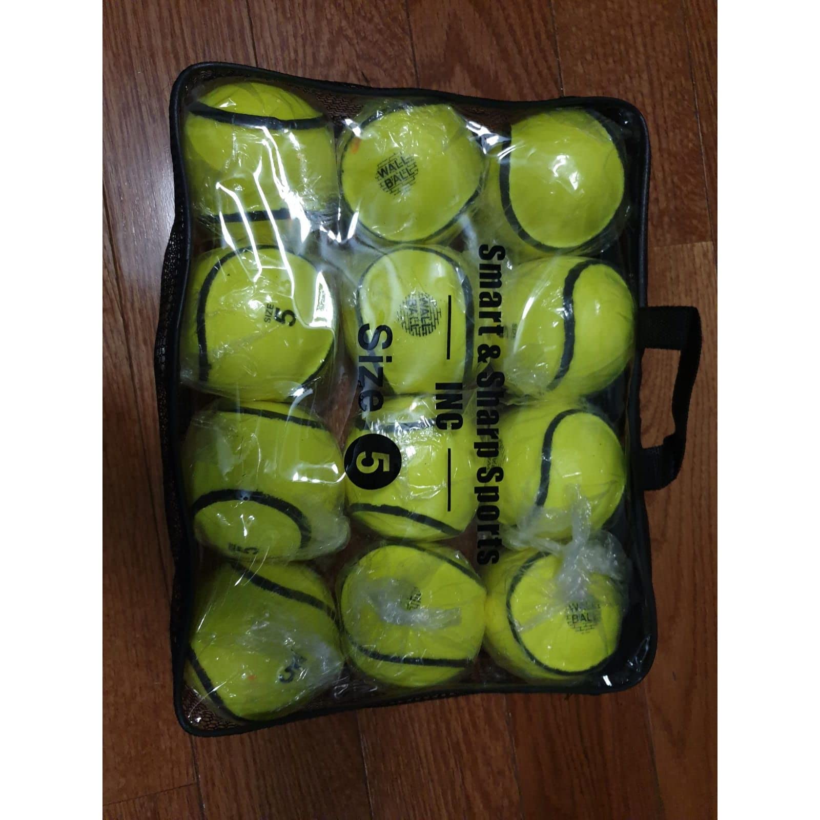 Official GAA Size 5 Hurling Wall Balls - 12 Pack Yellow Sliotars for Training & Match Play | Perfect for Hurling Practice, Wall Ball Drills & Team Sports