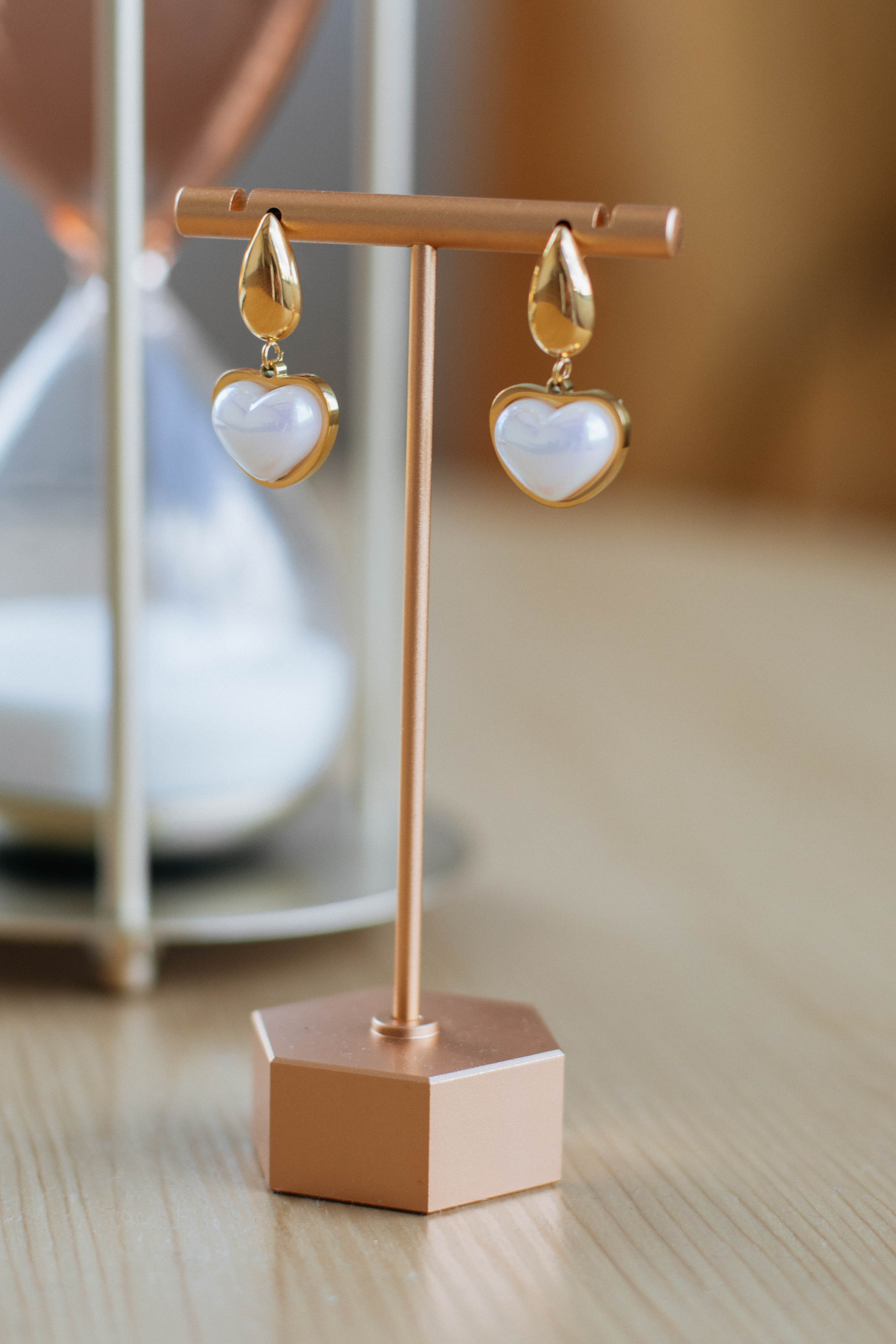 Charice Elegant Gold-Plated Hoop Earrings for Women - Perfect for Parties, Weddings & Everyday Wear