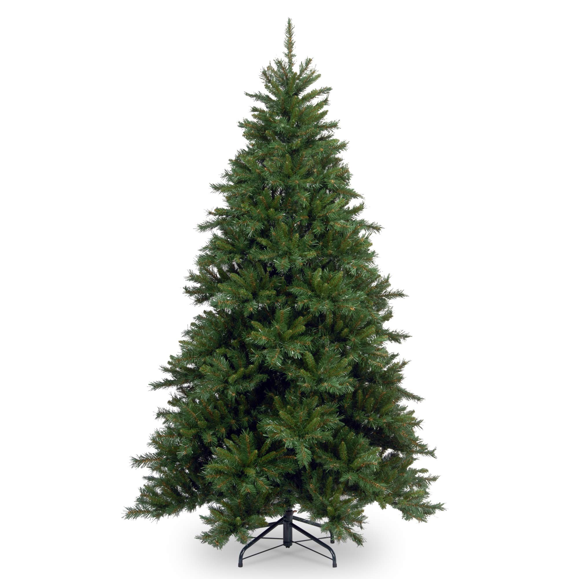 6.5 ft Tiffany Fir Artificial Christmas Tree with Clear Lights - Perfect for Home, Office, and Holiday Decorations