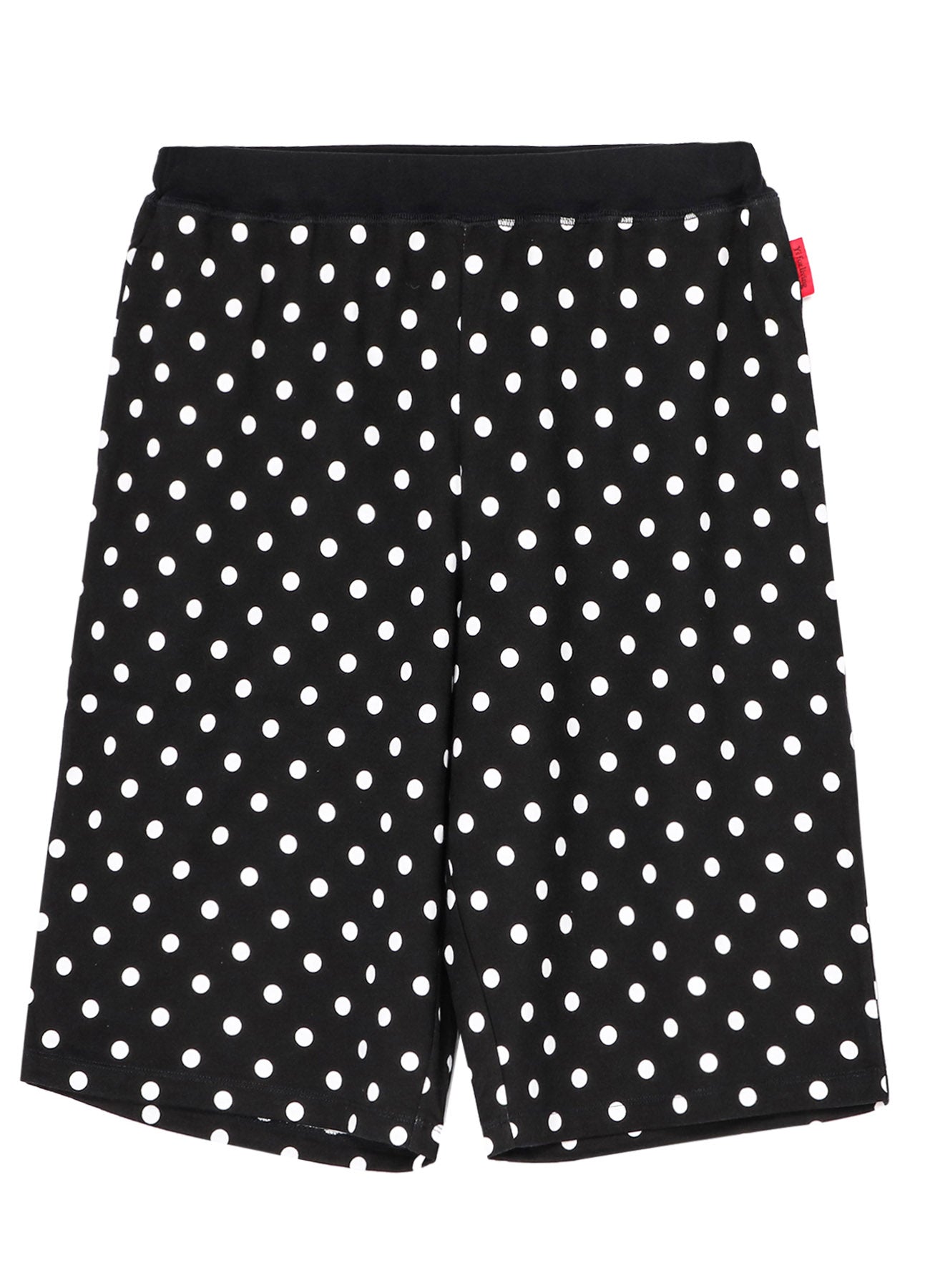 Cotton Jersey Dot Print Knee-Length Pants for Women - Comfortable Casual Lounge & Sleepwear - Perfect for Home, Travel, and Relaxation