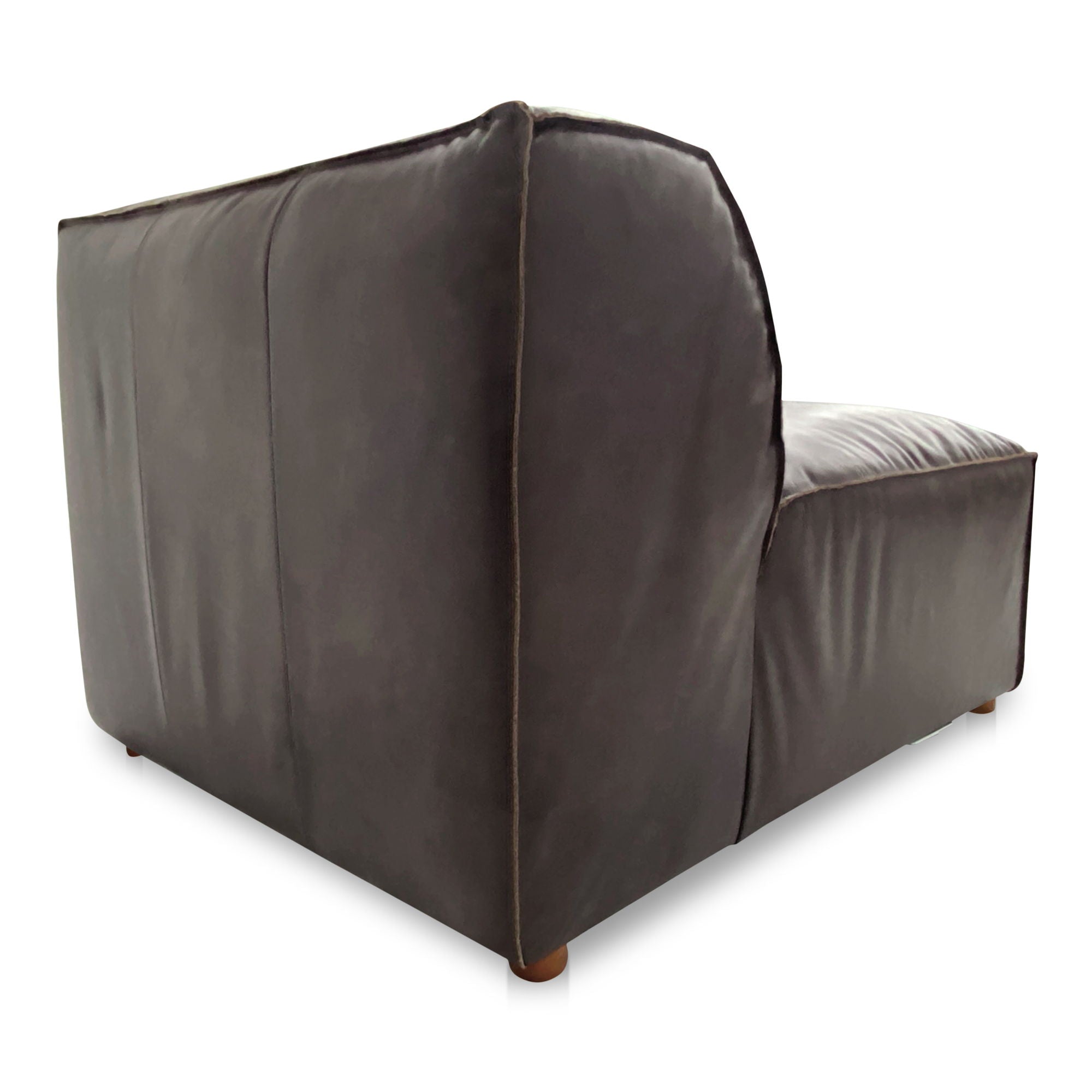 Stylish Espresso Brown Slipper Chair - Modern Accent Chair for Living Room, Bedroom & Office - Perfect for Relaxing & Reading