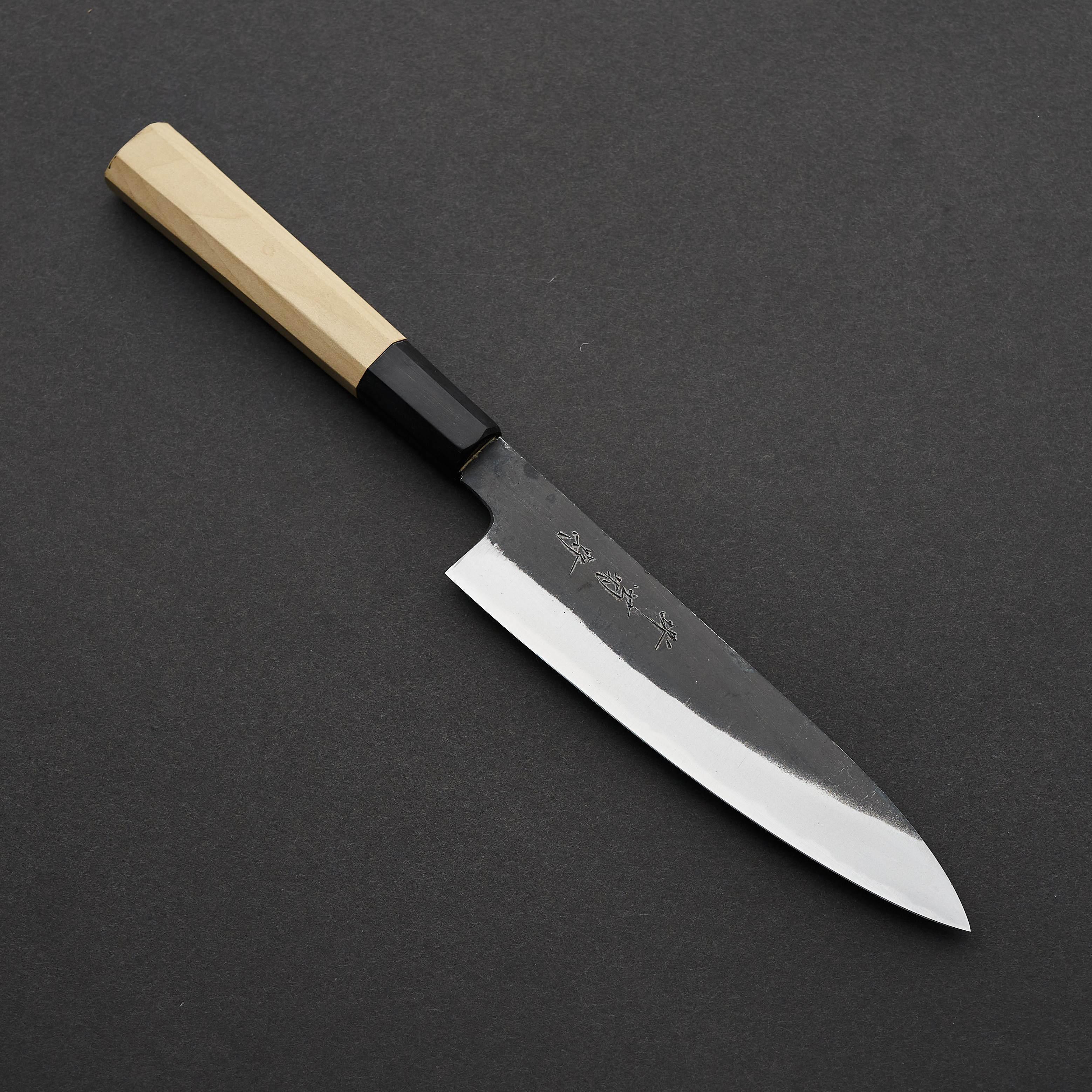 Premium Kikumori Kurouchi White #1 Japanese Petty Knife 150mm - Perfect for Slicing, Peeling & Precision Kitchen Tasks