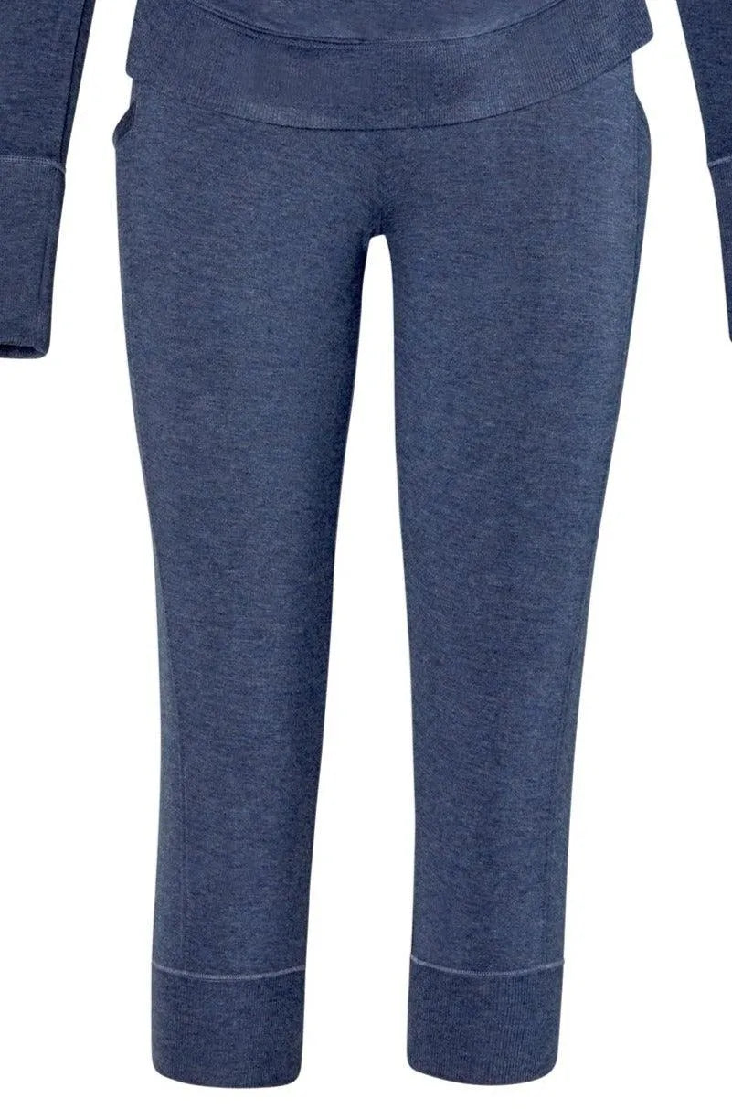 Women's High-Waisted Cropped Jogger Pants - Soft Stretchy Lounge Sweatpants for Yoga, Running & Casual Wear | On Sale Clearance