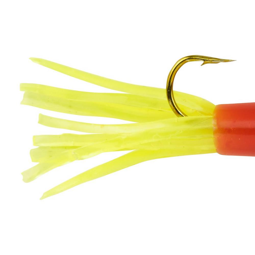 Berkley PowerBait Pre Rigged Atomic Tubes Fishing Lures - 5 Pack for Bass, Trout & Panfish - Perfect for Freshwater & Saltwater Fishing