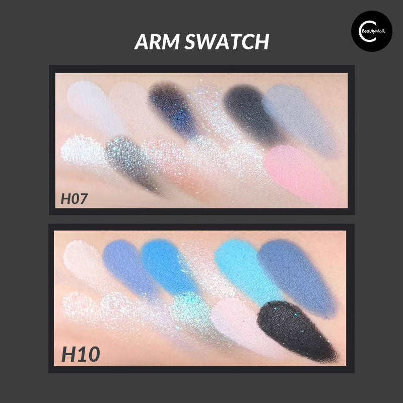 HOLD LIVE Fantasy 12 Color Eyeshadow Palette - Highly Pigmented, Long Lasting Makeup for Day & Night Looks - Perfect for Parties, Weddings & Everyday Wear