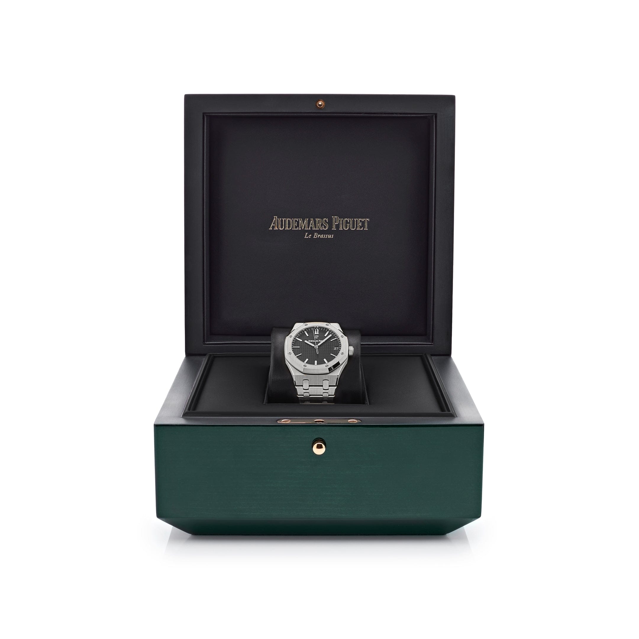 Audemars Piguet Royal Oak 15500ST.OO.1220ST.03 Automatic Men's Watch - Stainless Steel Case, Black Dial, Self-Winding Movement (Pre-2022) - Luxury Timepiece for Business, Formal Events & Collectors