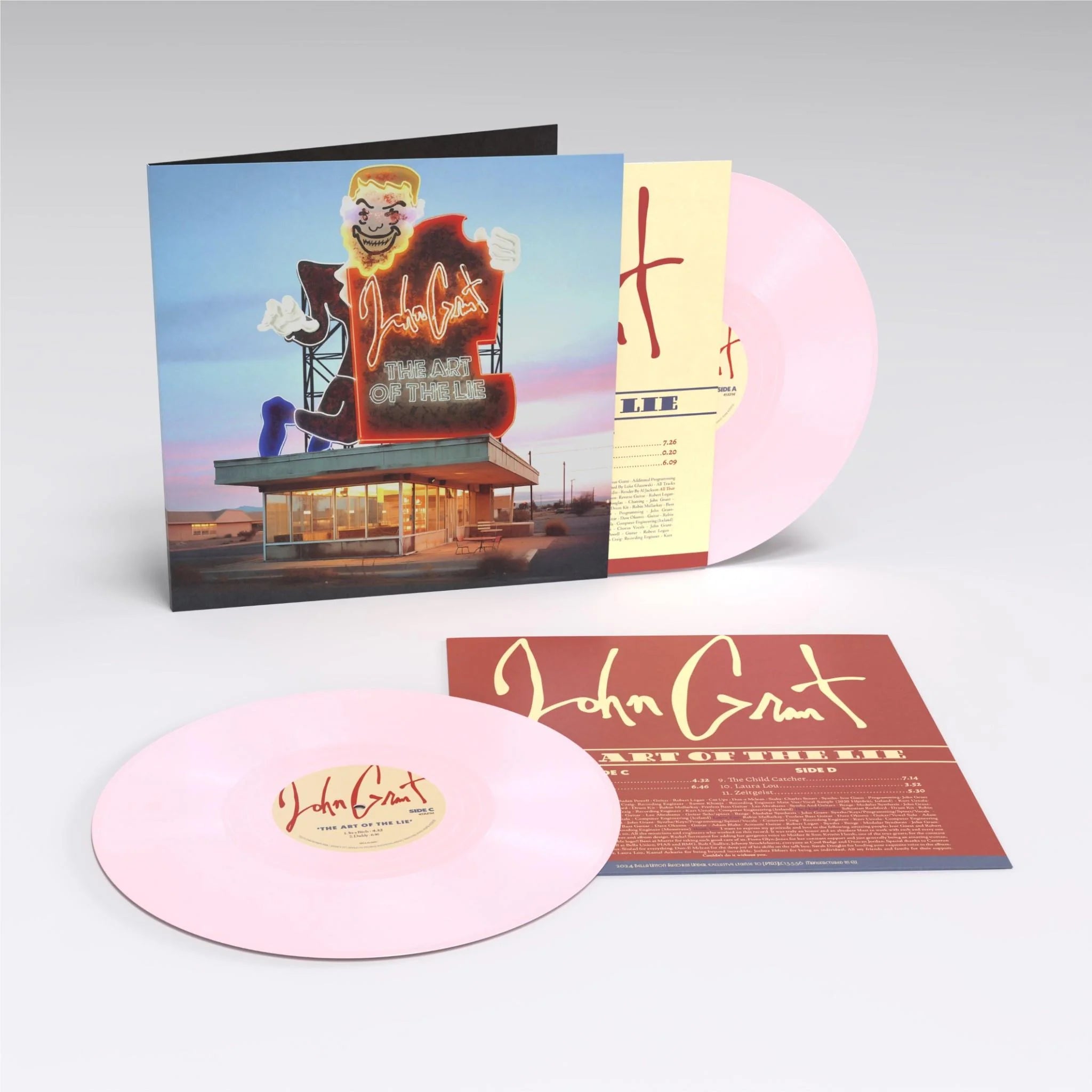 John Grant - The Art of the Lie (Double Vinyl LP) | Limited Edition Music Album for Vinyl Collectors & Audiophiles - Perfect for Home Listening, Record Collections & Gift Giving