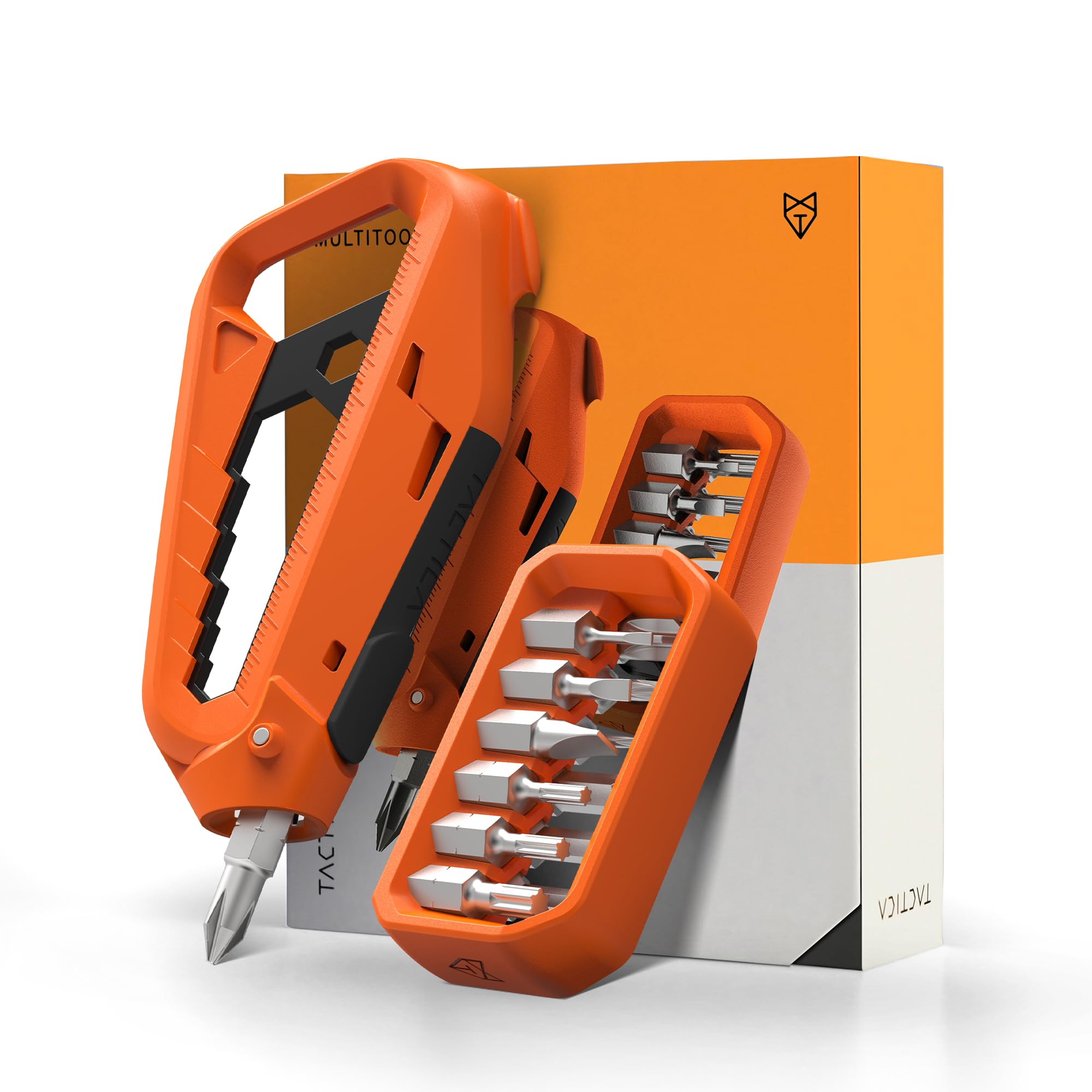 Premium EDC Screwdriver Bit Set - 14-in-1 Magnetic Multitool with 1/4