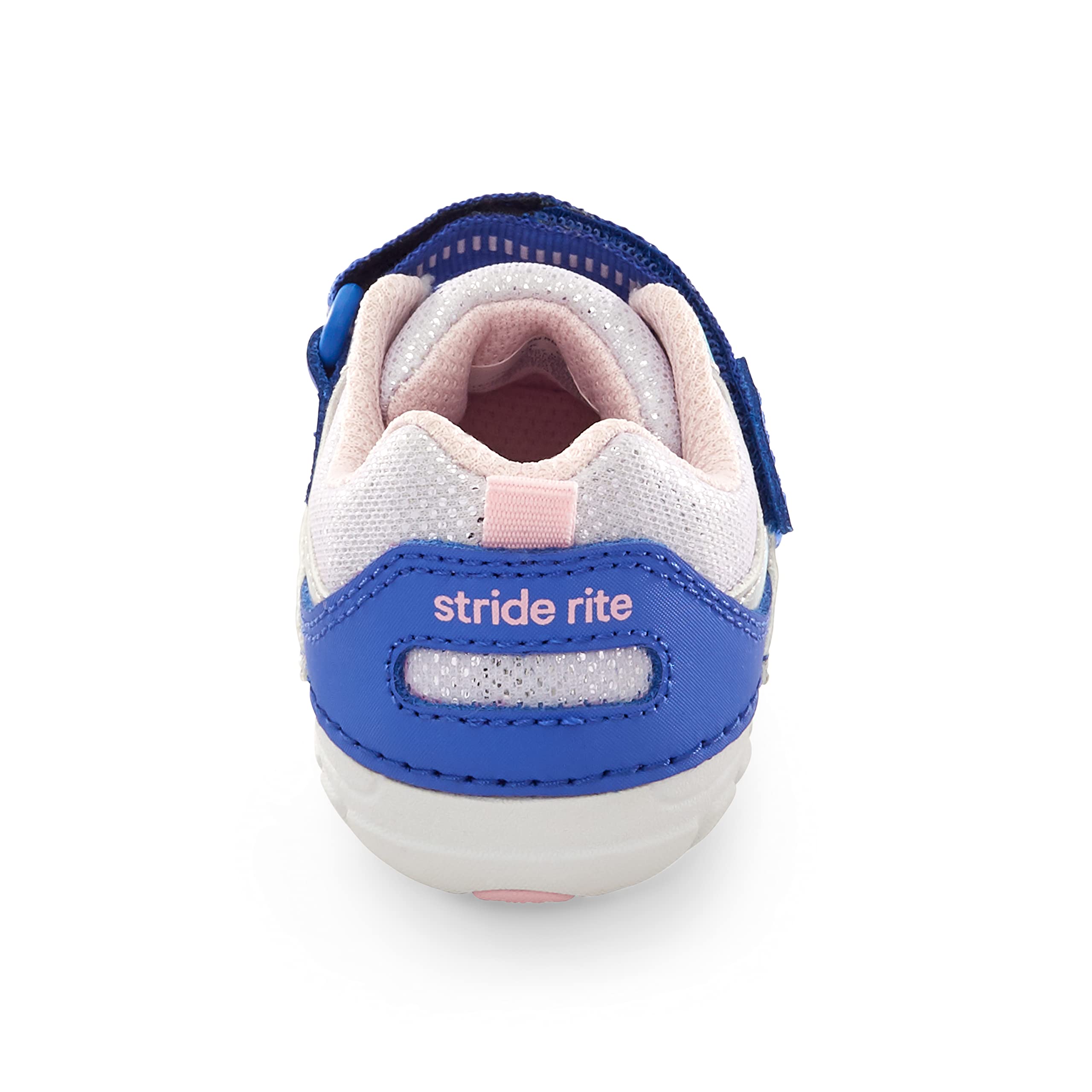Stride Rite Soft Motion Rhett Navy Multi Sneakers for Baby Girls - Comfortable & Lightweight Toddler Walking Shoes | Perfect for Playtime, Daycare & First Steps