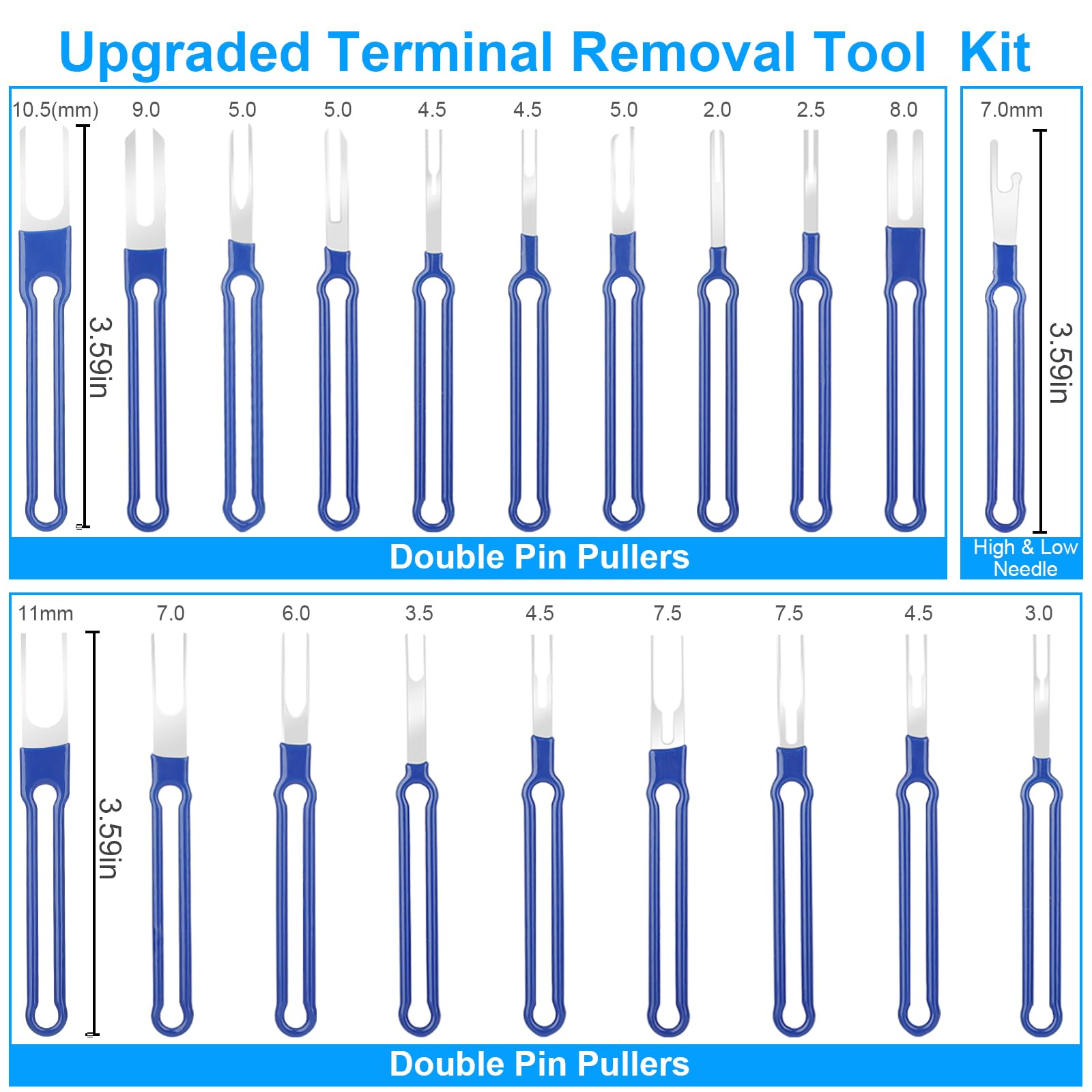41Pcs Terminal Removal Tool Kit for Automotive & Household Devices