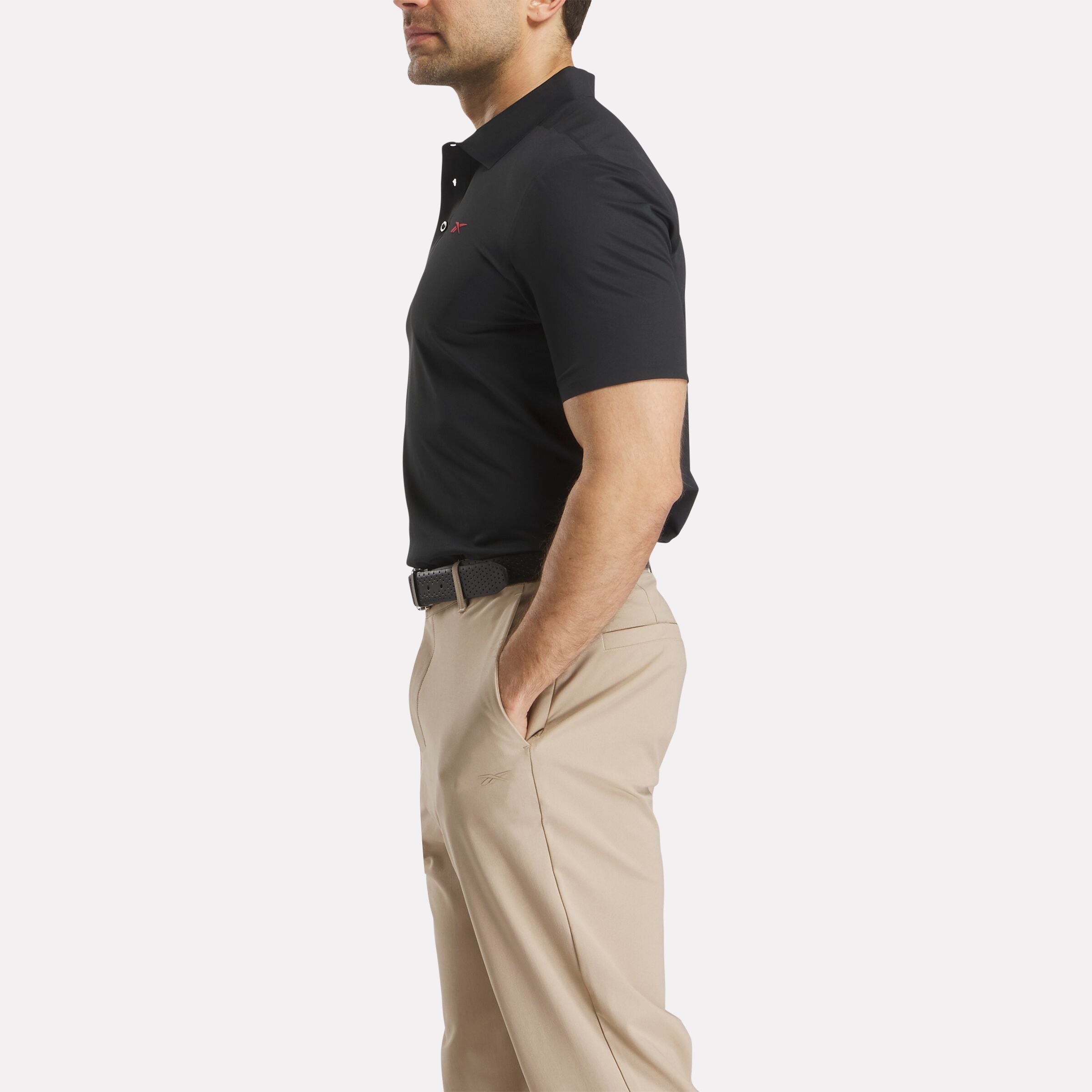 Men's Short Sleeve Bonded Micro Pique Polo Shirt - Breathable Comfort Fit Golf & Casual Wear for Work & Outdoor Activities