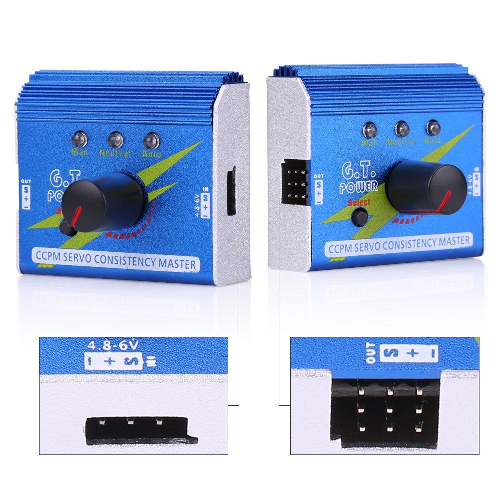 **Multifunction RC Servo Tester & Brushless Motor Speed Controller - ESC Master for RC Cars, Drones, and DIY Projects**