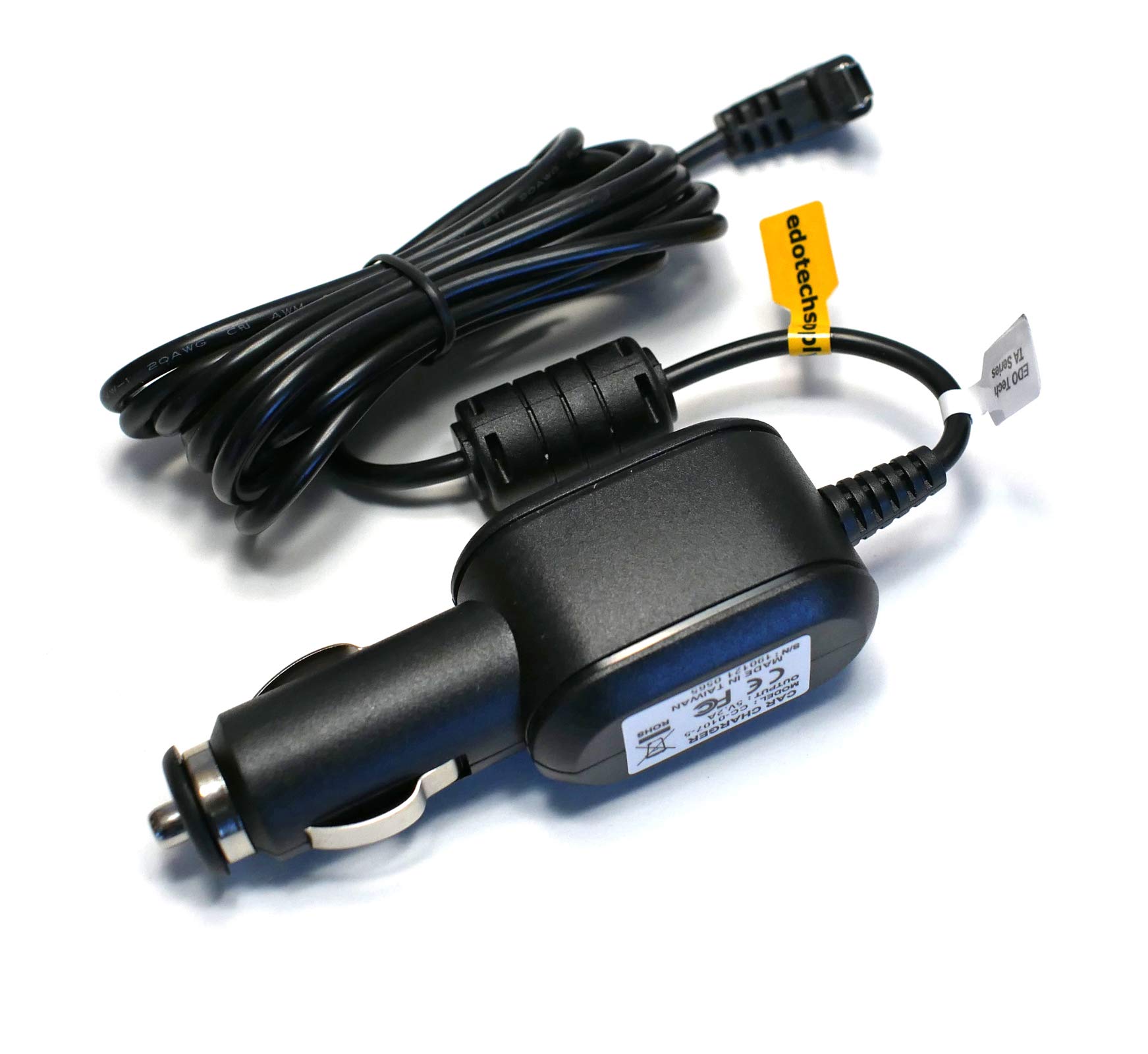 Original Garmin Nuvi Drive/DriveSmart/DriveAssist/DriveTrack/RV GPS TA20 Replacement Car Charger - DC Vehicle Power Adapter Cord for On-the-Go Navigation | Perfect for Road Trips, Commuting & RV Travel