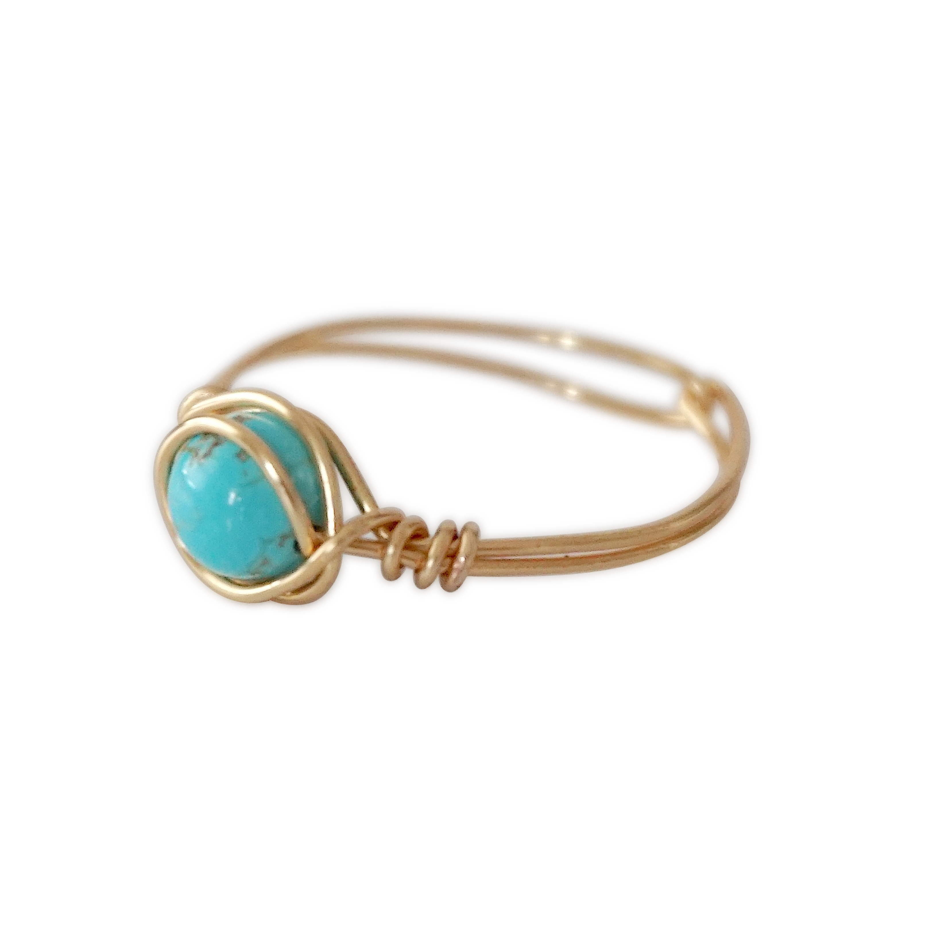 Turquoise Birthstone Ring - Elegant & Minimalist Jewelry for Women | Perfect Gift for Birthdays, Anniversaries & Special Occasions