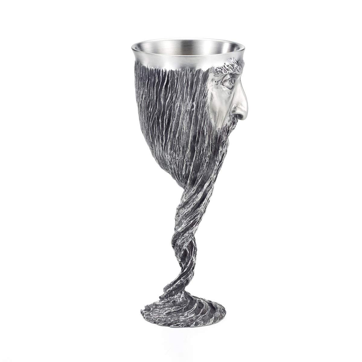 Royal Selangor Handcrafted Pewter Goblet - Lord of The Rings Gandalf Collectible Cup | Elegant Gift for Fantasy Fans, Movie Lovers & Tolkien Enthusiasts | Perfect for Themed Parties, Home Decor & Collector's Display
