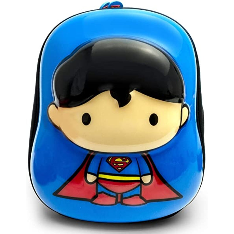 DC Justice League Superman Kids School Backpack with Lunch Box - Lightweight Durable Bookbag for Boys & Girls - Perfect for School, Travel & Superhero Fans (91104W)