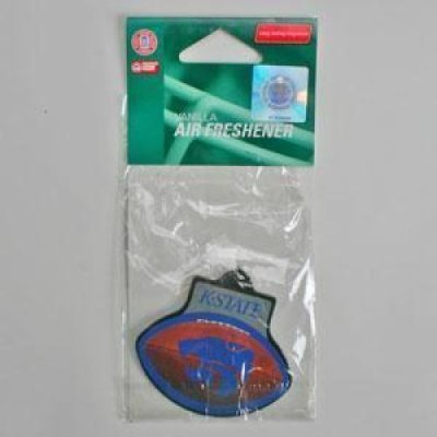 Promark Kansas State Wildcats Plastic Air Freshener Car Hanging Deodorizer - Perfect for Cars, Offices, and Homes