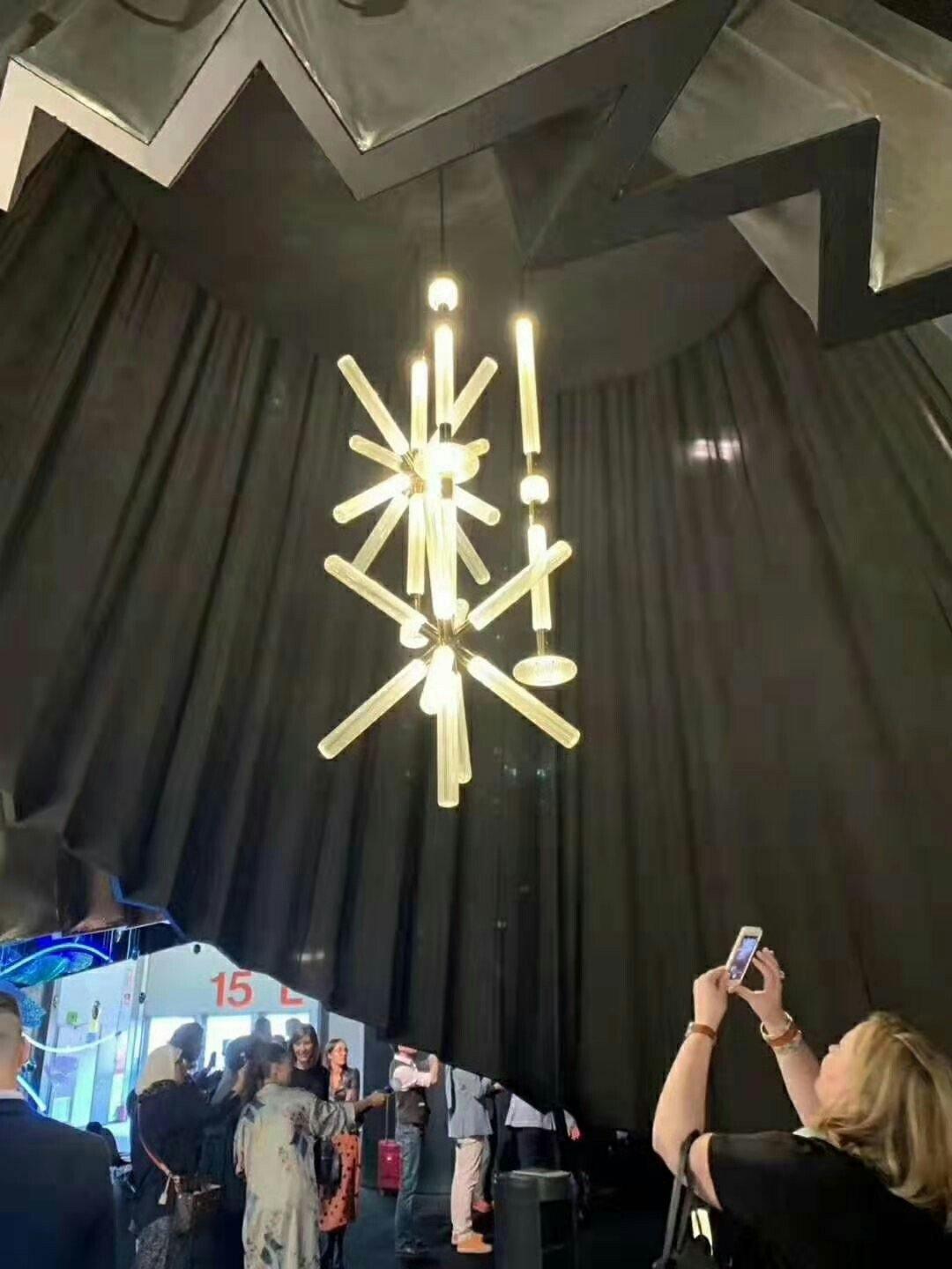 Modern Cipher Pendant Light - Industrial Style Hanging Light Fixture for Kitchen Island, Dining Room & Bedroom Decor