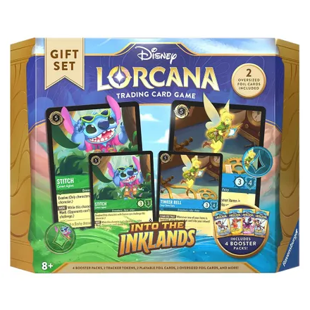 Disney Lorcana TCG: Into the Inklands Gift Set - Trading Card Game Starter Deck with Exclusive Cards | Perfect for Collectors, Game Nights & Disney Fans