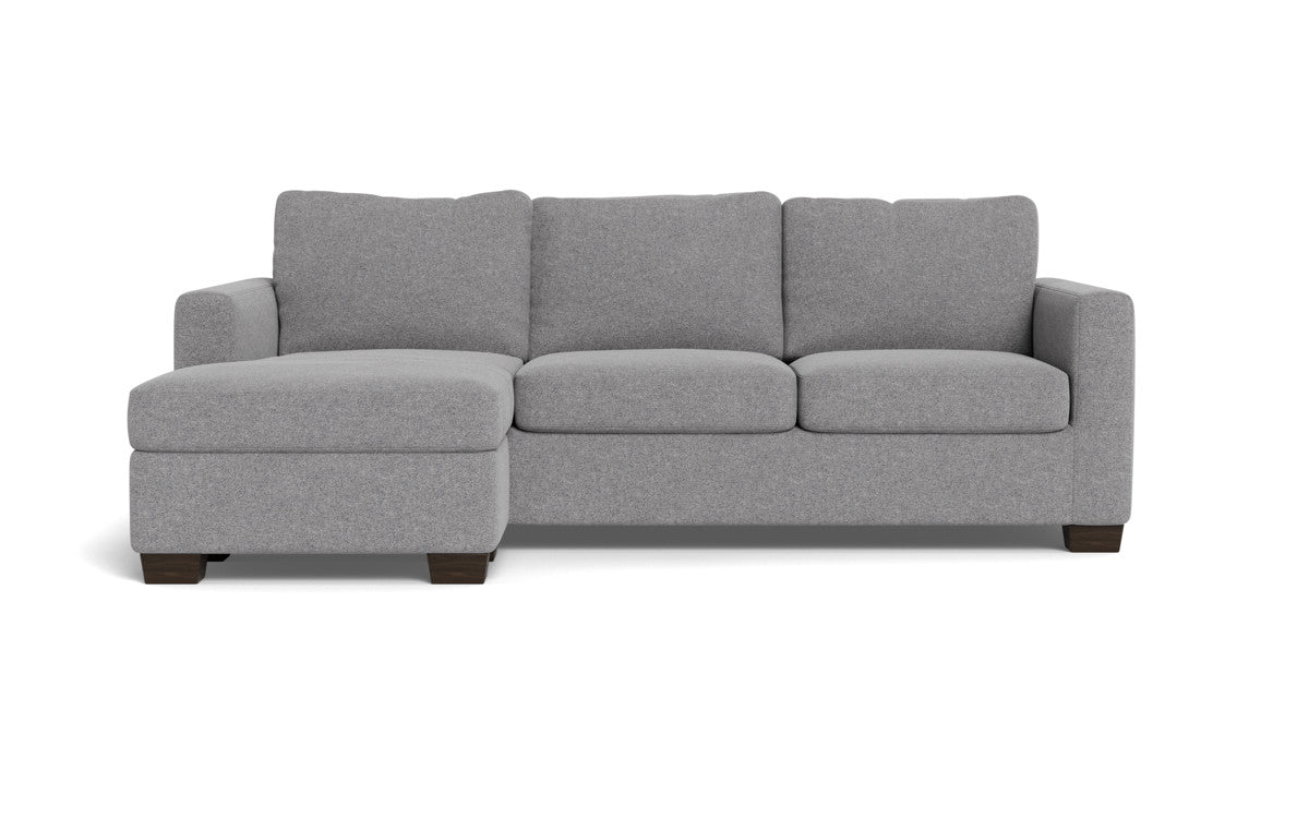Reversible Chaise Queen Sleeper Sofa Bed with Storage - Modern Convertible Sectional Couch for Small Spaces, Living Room, Guest Room & Apartment