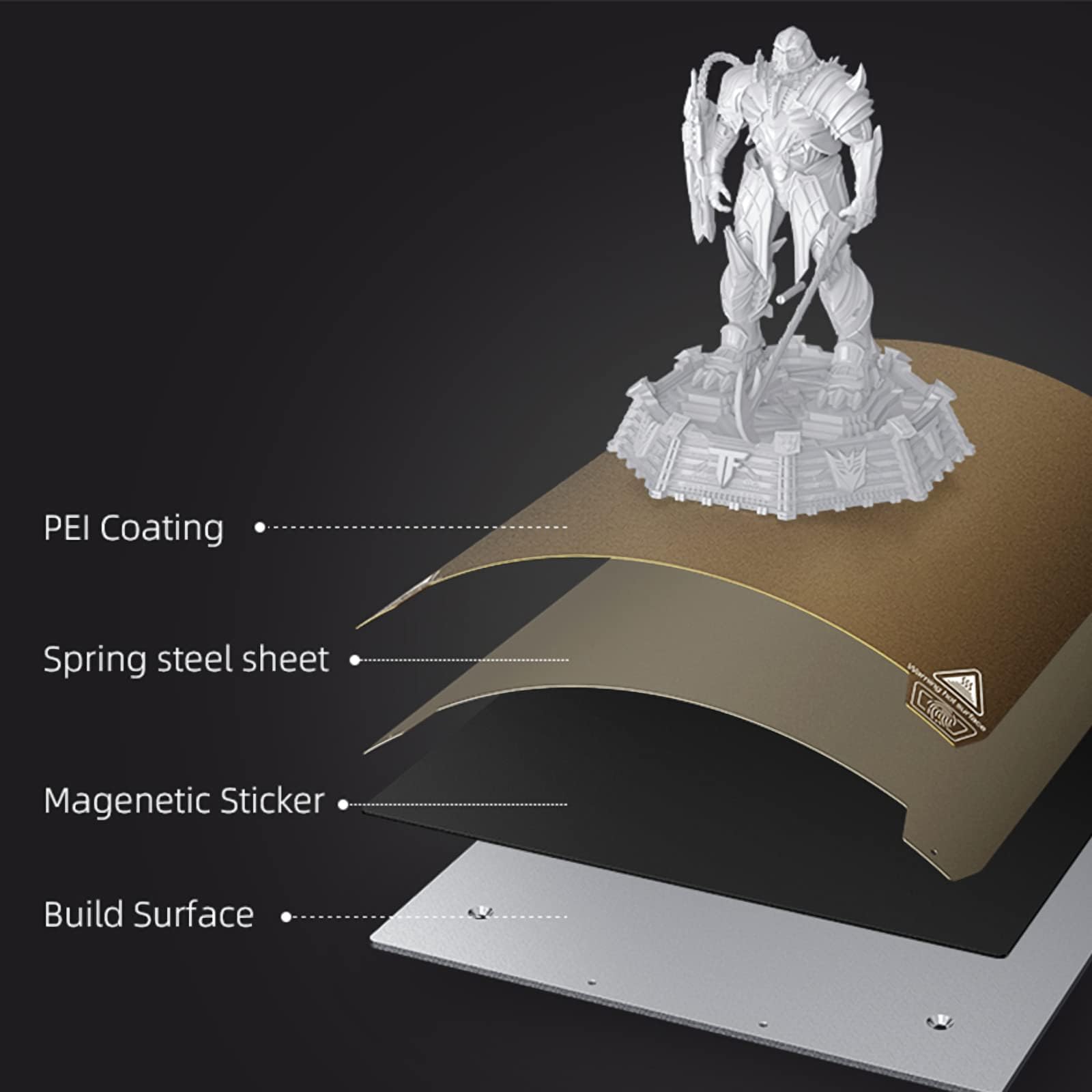 Official Creality Ender 3 S1 Pro 3D Printer with High-Temperature Nozzle, All-Metal Direct Drive Extruder & PEI Magnetic Bed - CR Touch Auto Leveling, 220x220x270mm Build Volume - Perfect for Home DIY Projects, Prototyping & Hobbyist 3D Printing