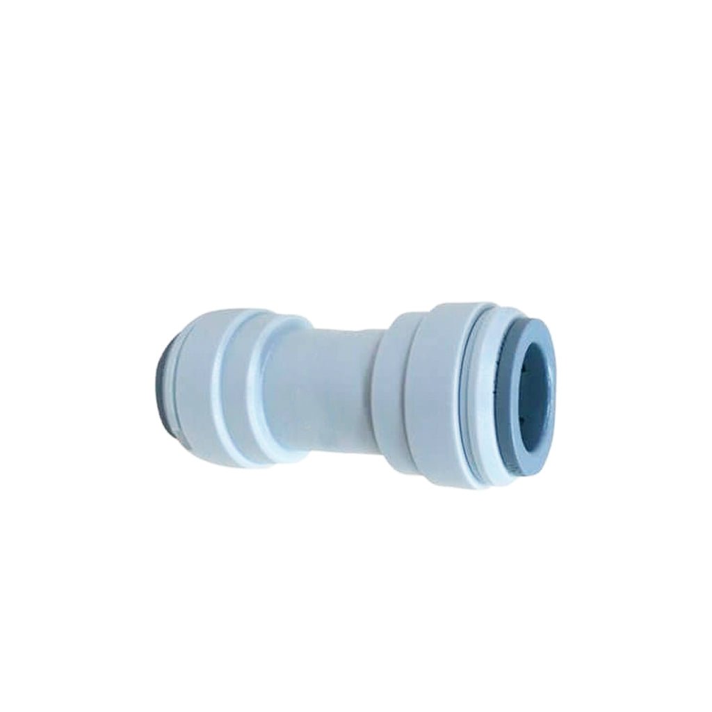 Kwik Connect Straight Connector 3/8 Tube x 1/4 Tube - High-Quality Brass Fitting for Air Compressor, Pneumatic Tools & DIY Projects