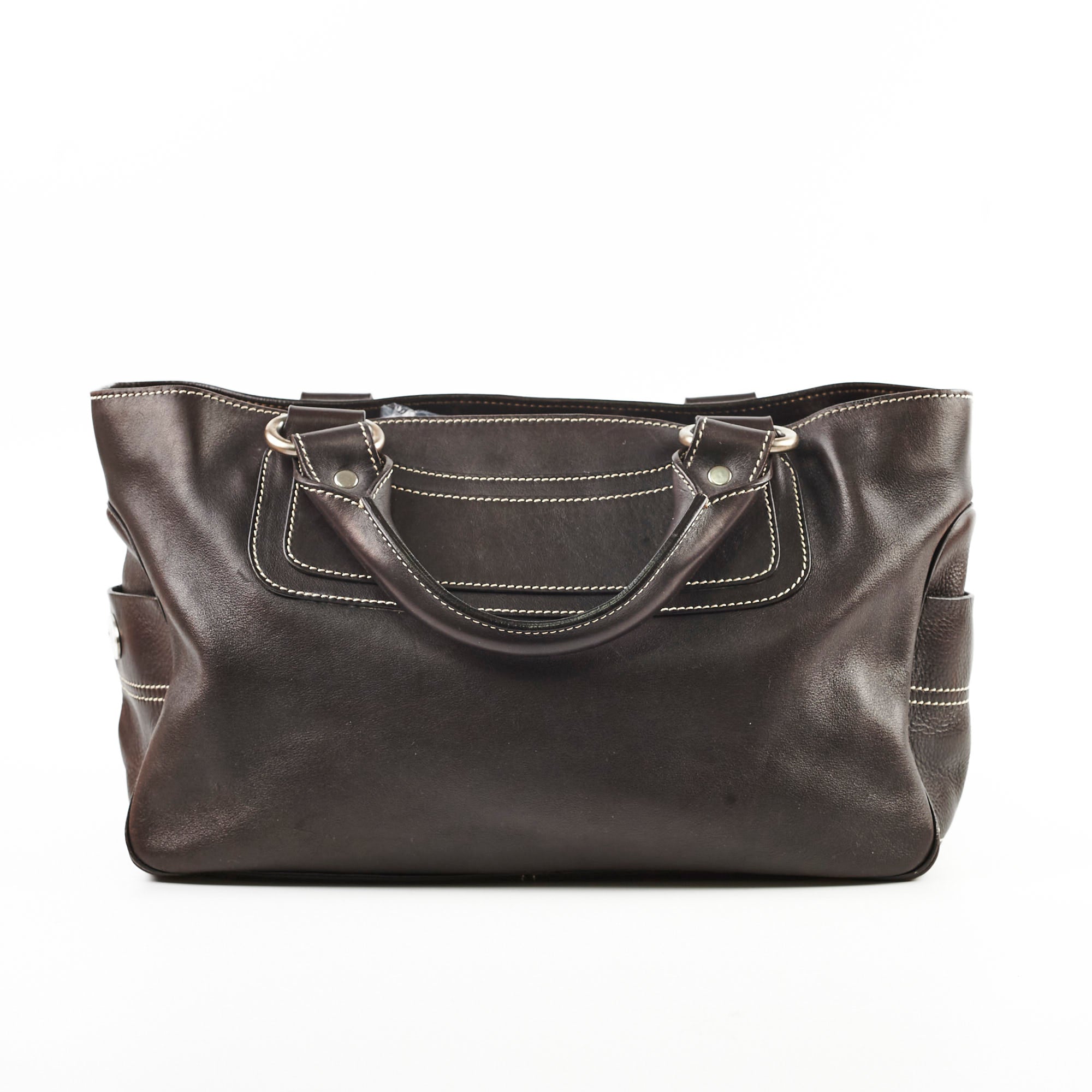 Celine Leather Boogie Bag for Women - Genuine Leather Designer Handbag Black - Perfect for Work, Travel & Evening Events