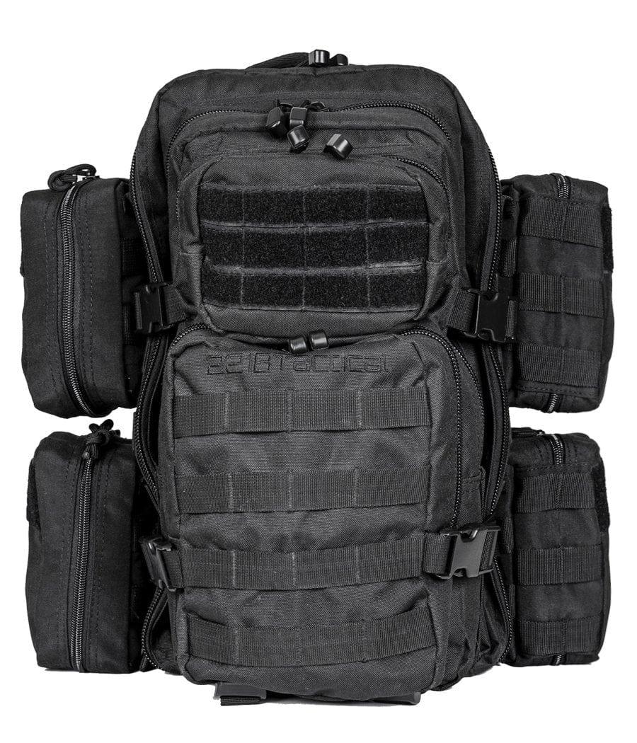 Tactical Assault Backpack with Level IIIA Armor Panel - Bulletproof Military Backpack for Outdoor Survival, Emergency Preparedness & Urban EDC