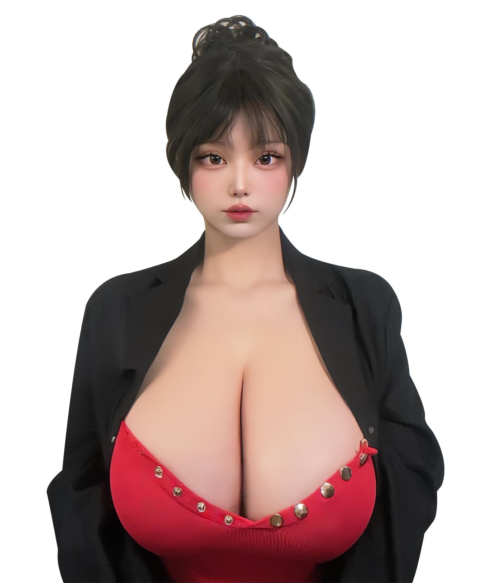 Premium Silicone Breastplate - Realistic Fake Boobs for Crossdressing, Cosplay & Drag Shows | Comfortable & Natural-Looking Breast Forms for Costumes & Gender Transformation