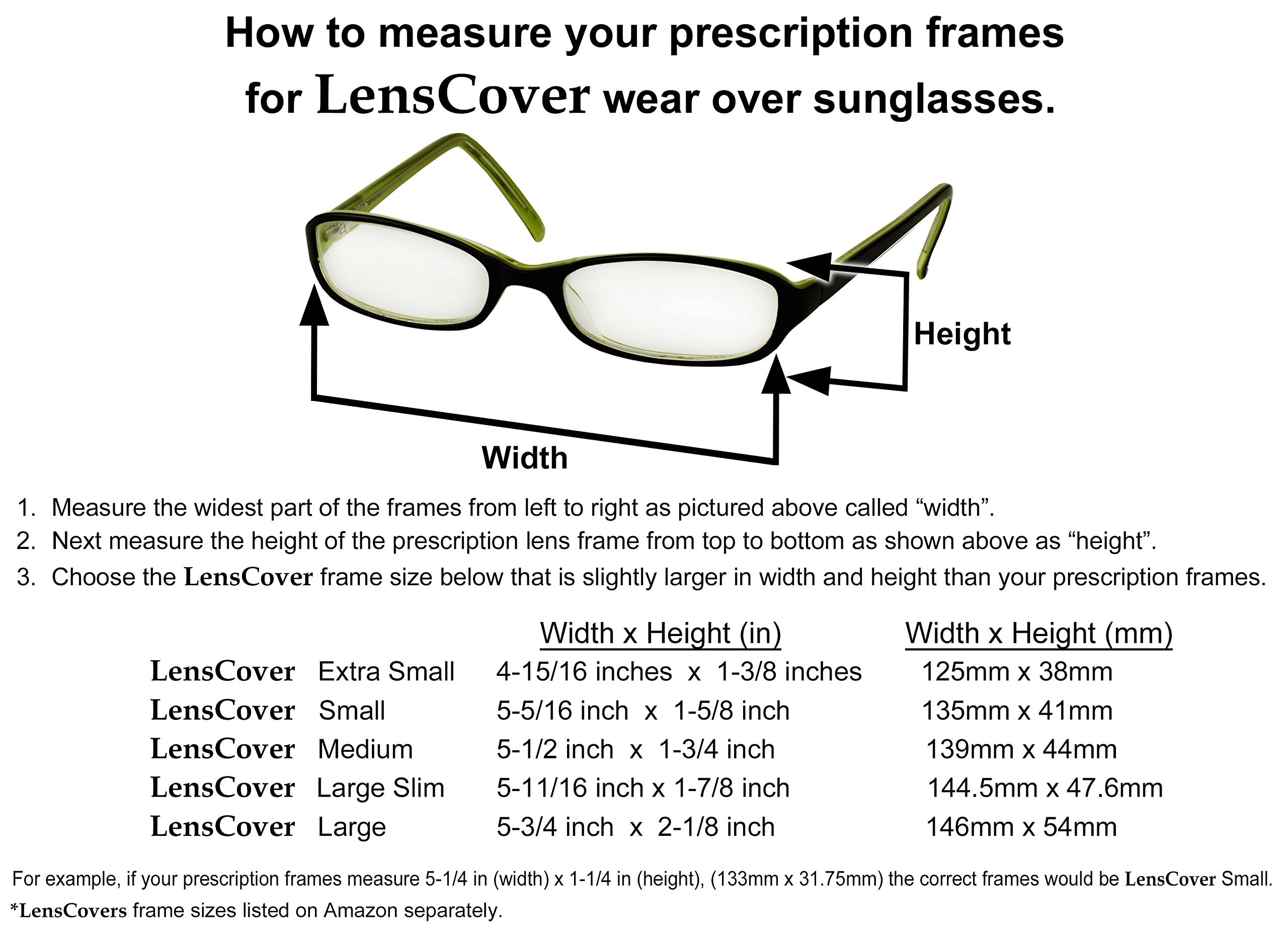 Polarized Wraparound Sunglasses for Men & Women - UV Protection Fit Over Glasses - Outdoor Sports, Driving, Fishing & Hiking Accessories