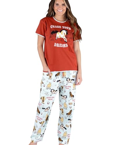 Chase Your Dreams Horse Pajama Set