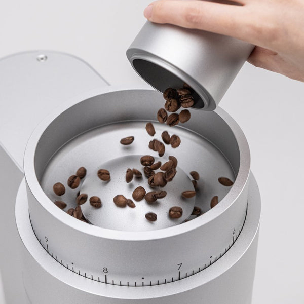 Premium Option O Lagom 01 Electric Coffee Grinder - Conical Burr Mill for Espresso, French Press & Pour Over - Perfect for Home Baristas & Coffee Enthusiasts