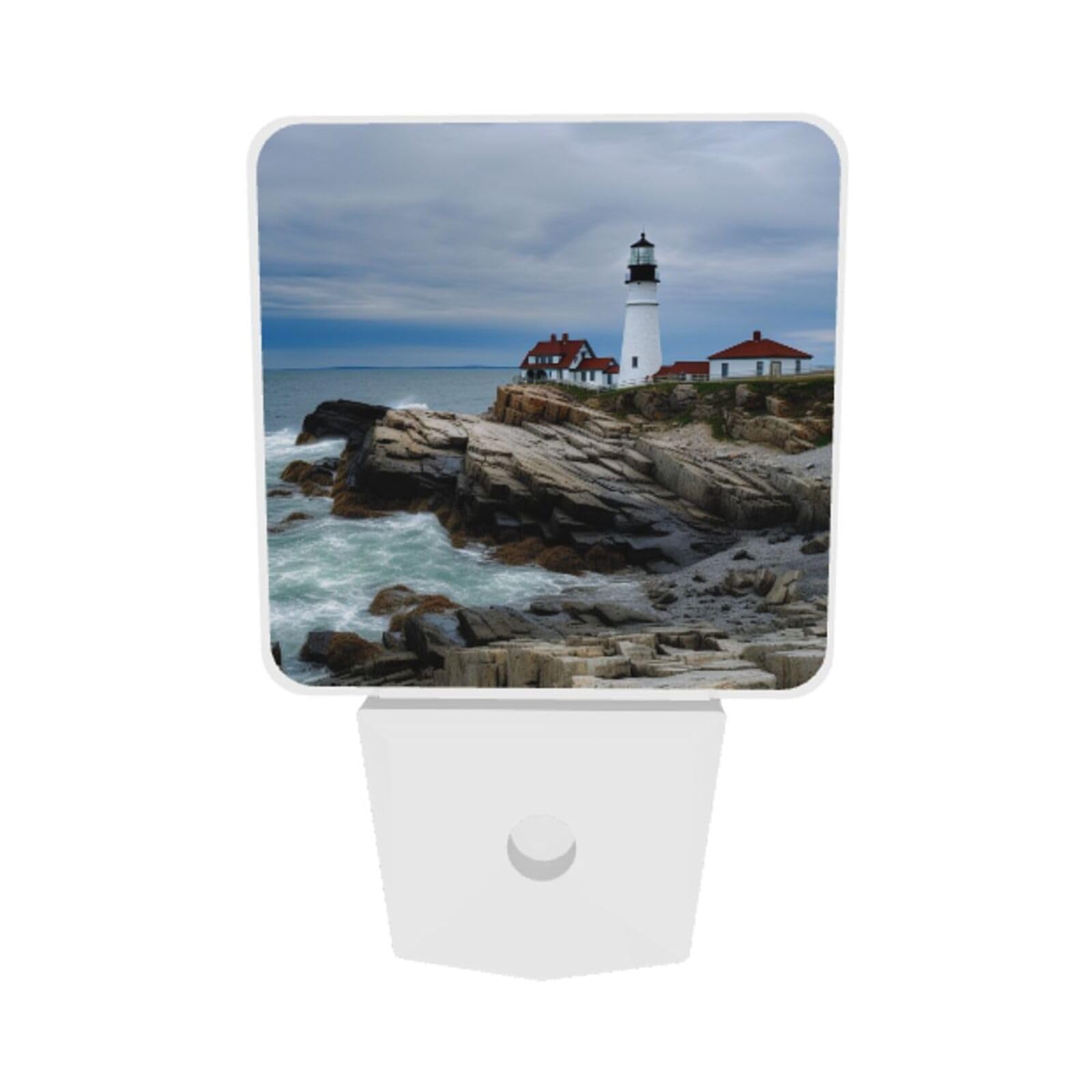 2 Pack Auto Sensor LED Night Lights - Dusk to Dawn Plug-in Nightlight for Bedroom, Bathroom, Kitchen, Hallway & Stairs | Energy Efficient Decorative Lighting for Home Safety & Convenience | Perfect for Nighttime Navigation, Baby Care & Elderly Safety