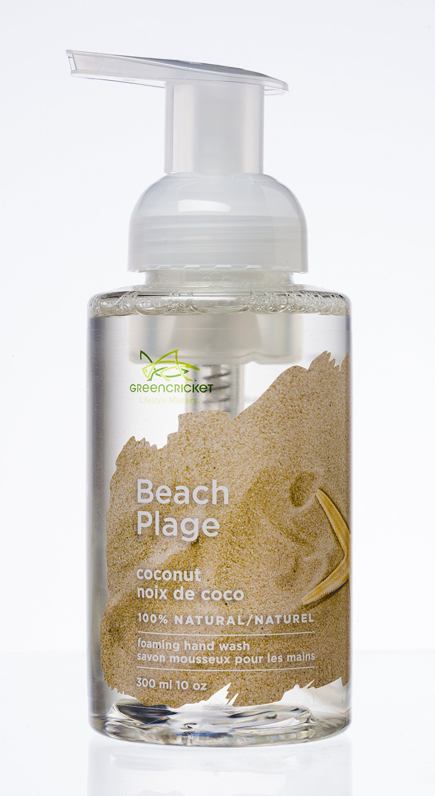 Organic Coconut Foam Hand Wash for Beach & Travel - 300ml | Moisturizing & Refreshing | Eco-Friendly & Vegan | Perfect for Vacation, Gym & Outdoor Activities