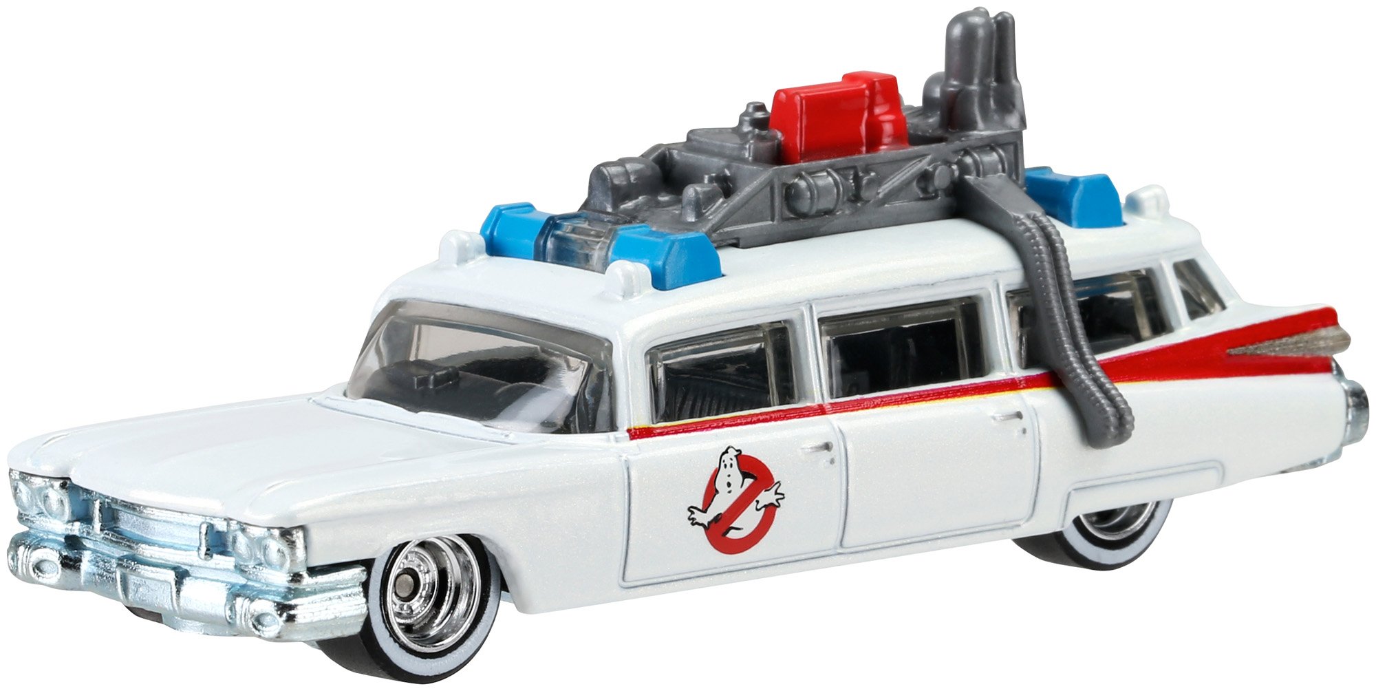 Hot Wheels Ghostbusters Ecto-1 Die-Cast Car 1:64 Scale - Retro Collectible Toy for Kids & Adults - Perfect for Display, Play & Movie-Themed Collections