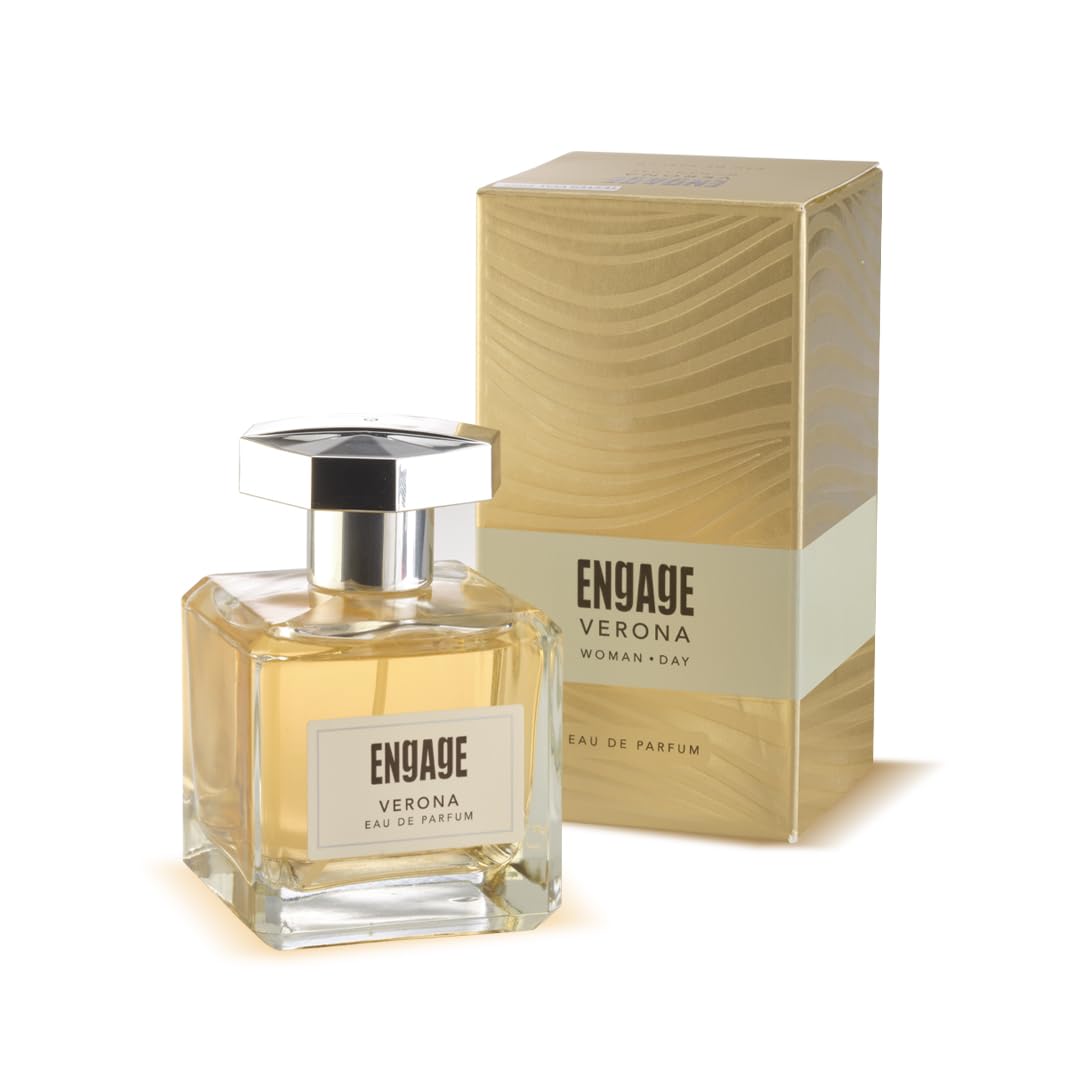 Engage Verona Perfume for Women - Long Lasting Citrus & Fruity Fragrance | 100ml Eau de Parfum | Perfect for Daily Wear, Office & Date Nights | Free Travel Tester Included | Luxury Gift for Her