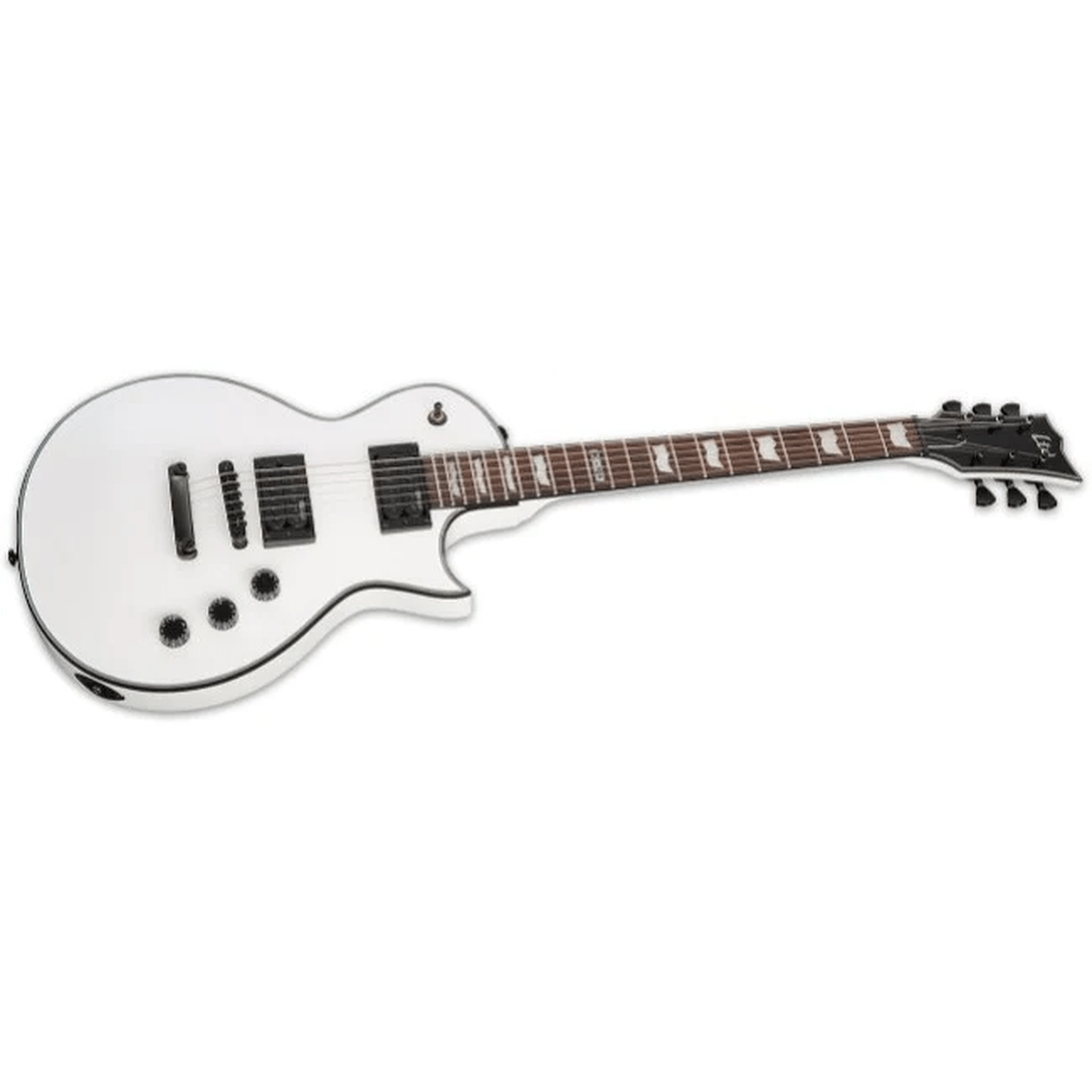 ESP LTD EC-256 Eclipse Solid Body Electric Guitar - Snow White Finish | Perfect for Rock, Metal & Stage Performances