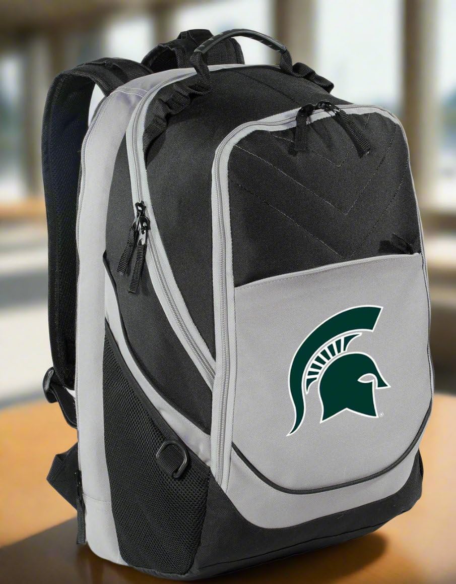 Official Michigan State University (MSU) Backpack - Durable Laptop Computer Bag for School, College & Travel | Perfect for Students, Alumni & Spartans Fans